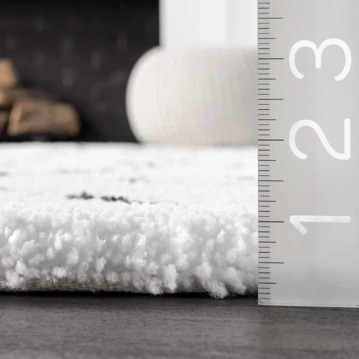 Nuloom Willow Contemporary Diamond Shag Area Rug