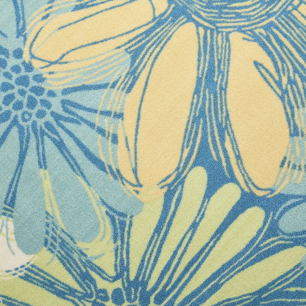 Ogunquit Indoor/Outdoor Abstract Floral Modern Rug by Havenside Home