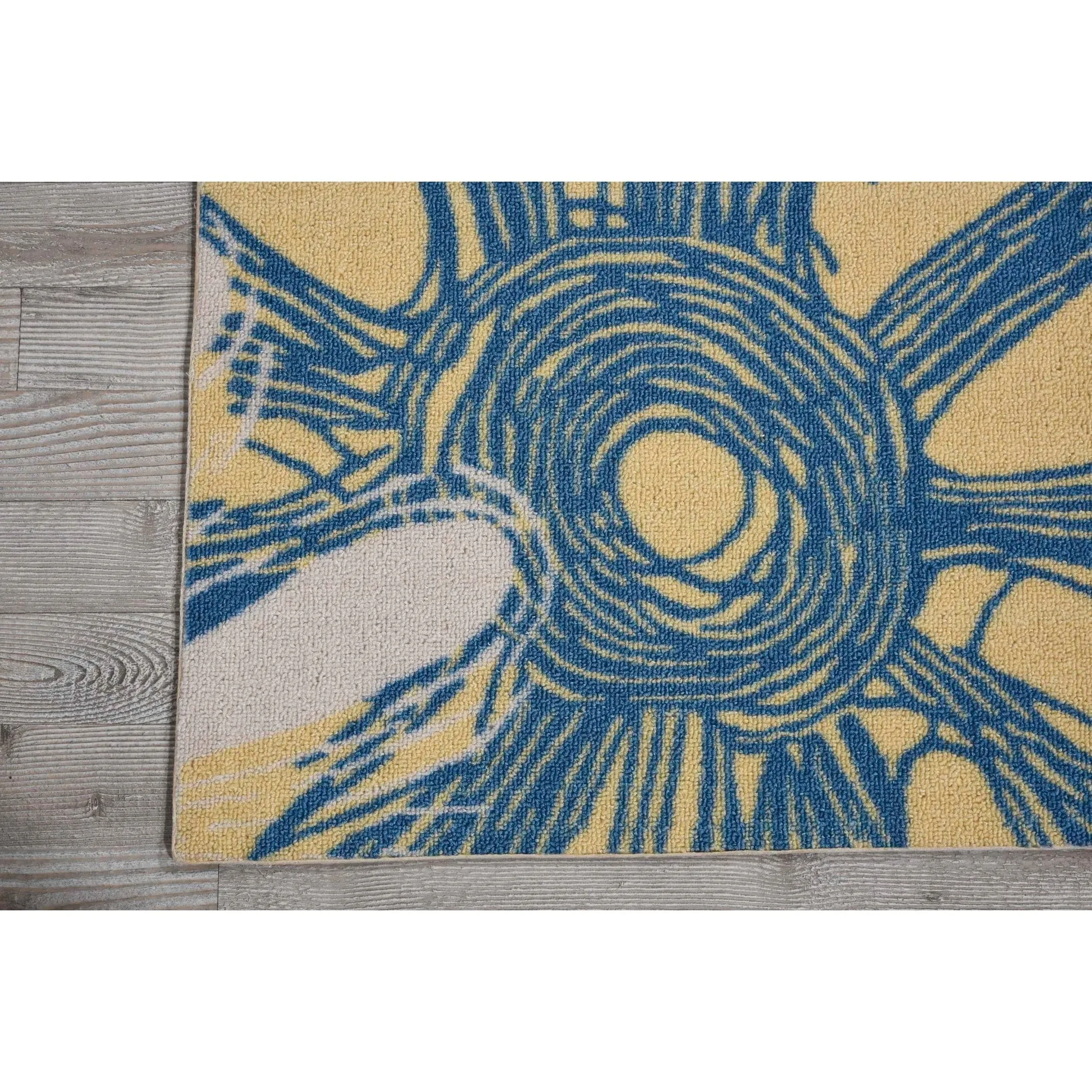 Ogunquit Indoor/Outdoor Abstract Floral Modern Rug by Havenside Home