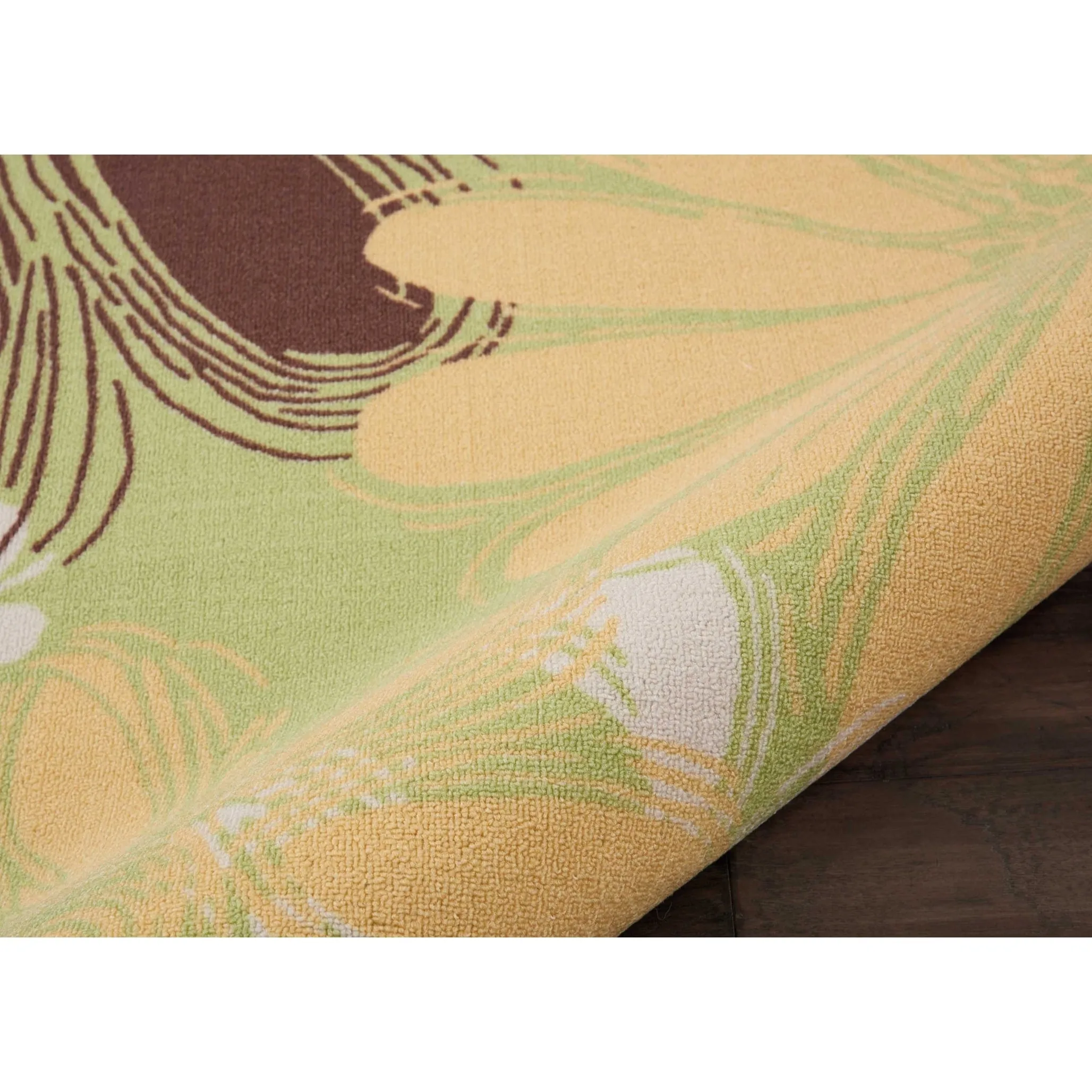Ogunquit Indoor/Outdoor Abstract Floral Modern Rug by Havenside Home