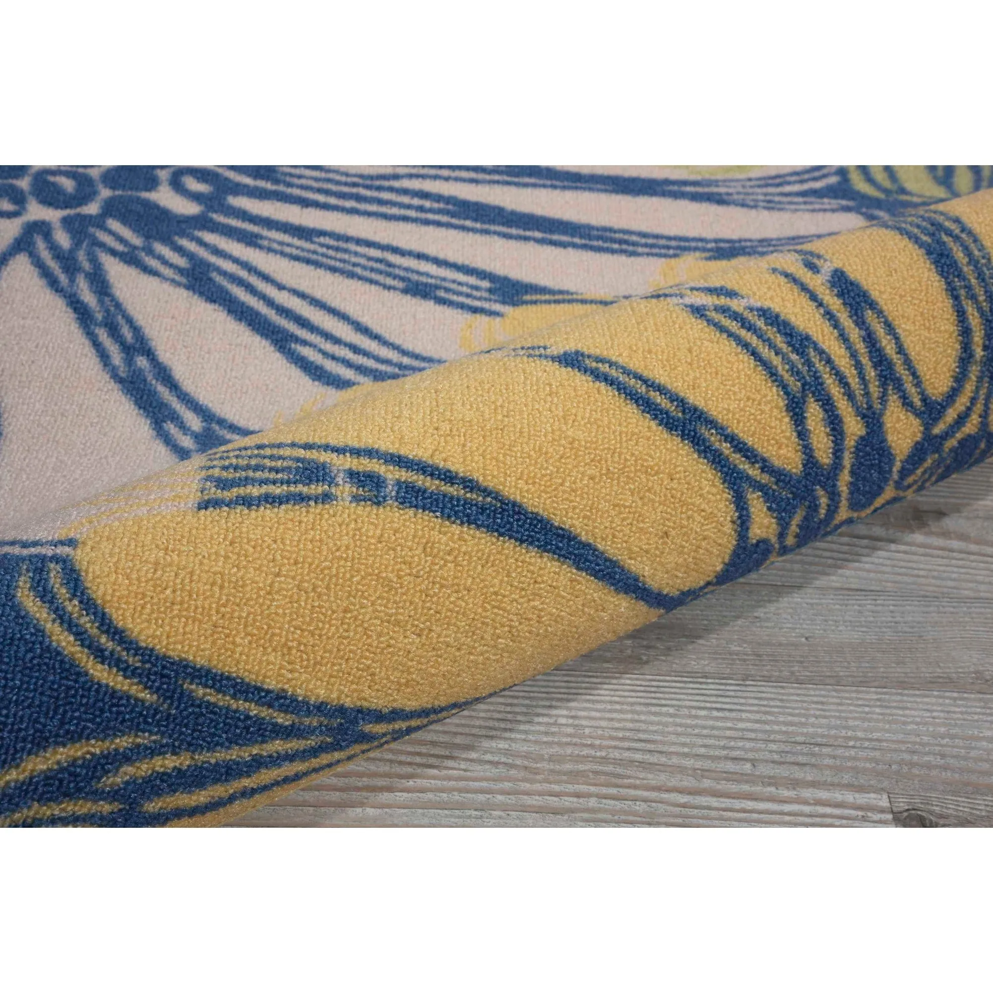 Ogunquit Indoor/Outdoor Abstract Floral Modern Rug by Havenside Home