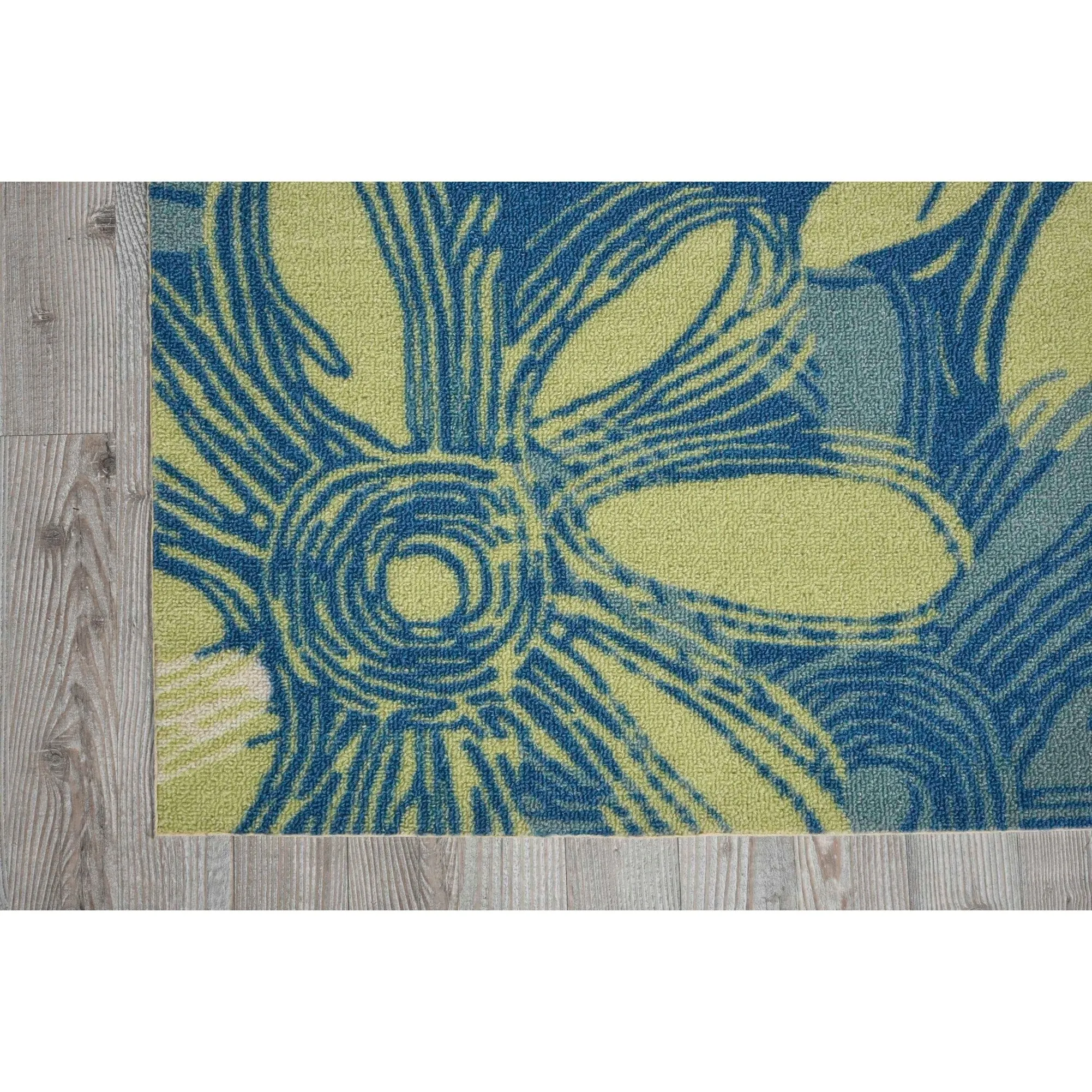 Ogunquit Indoor/Outdoor Abstract Floral Modern Rug by Havenside Home