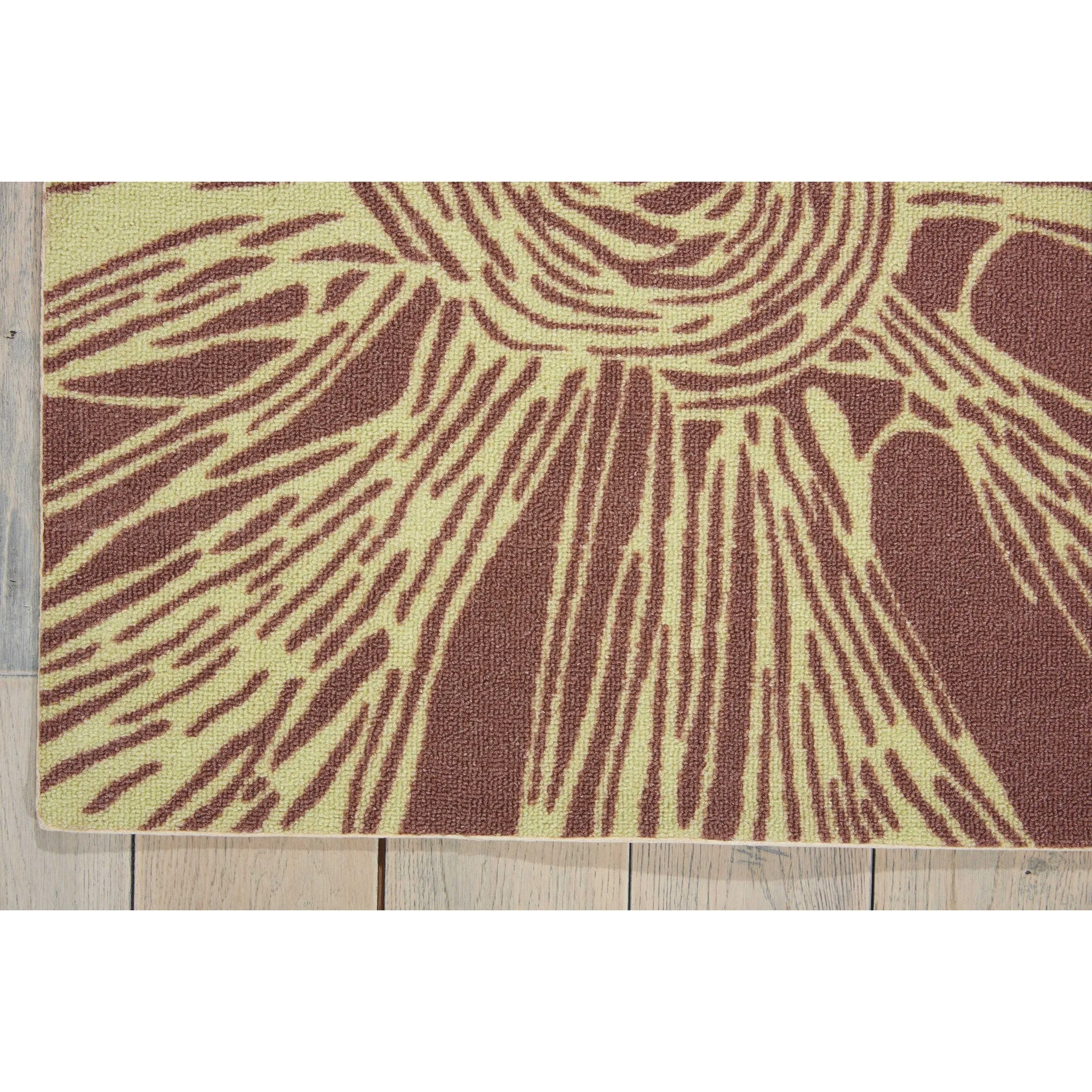 Ogunquit Indoor/Outdoor Abstract Floral Modern Rug by Havenside Home