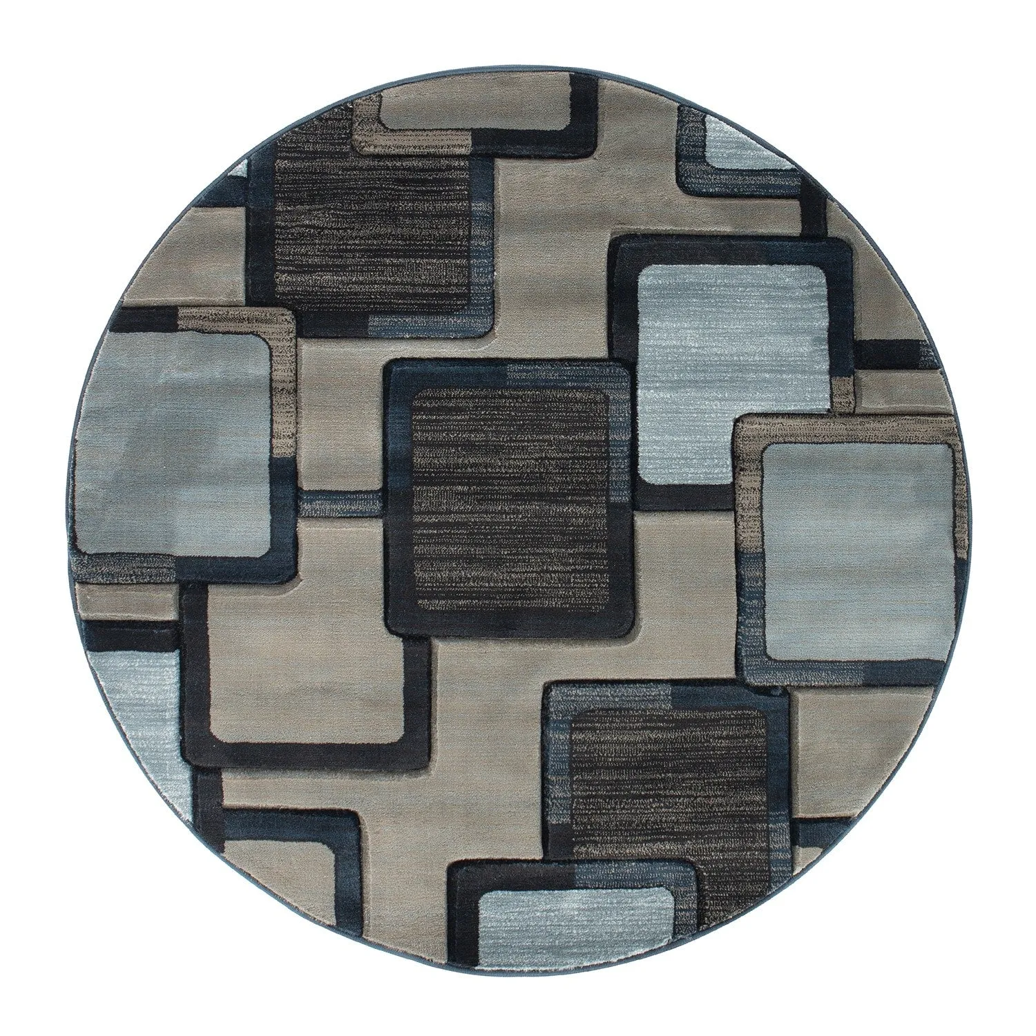 Orelsi Collection Abstract Area Rug