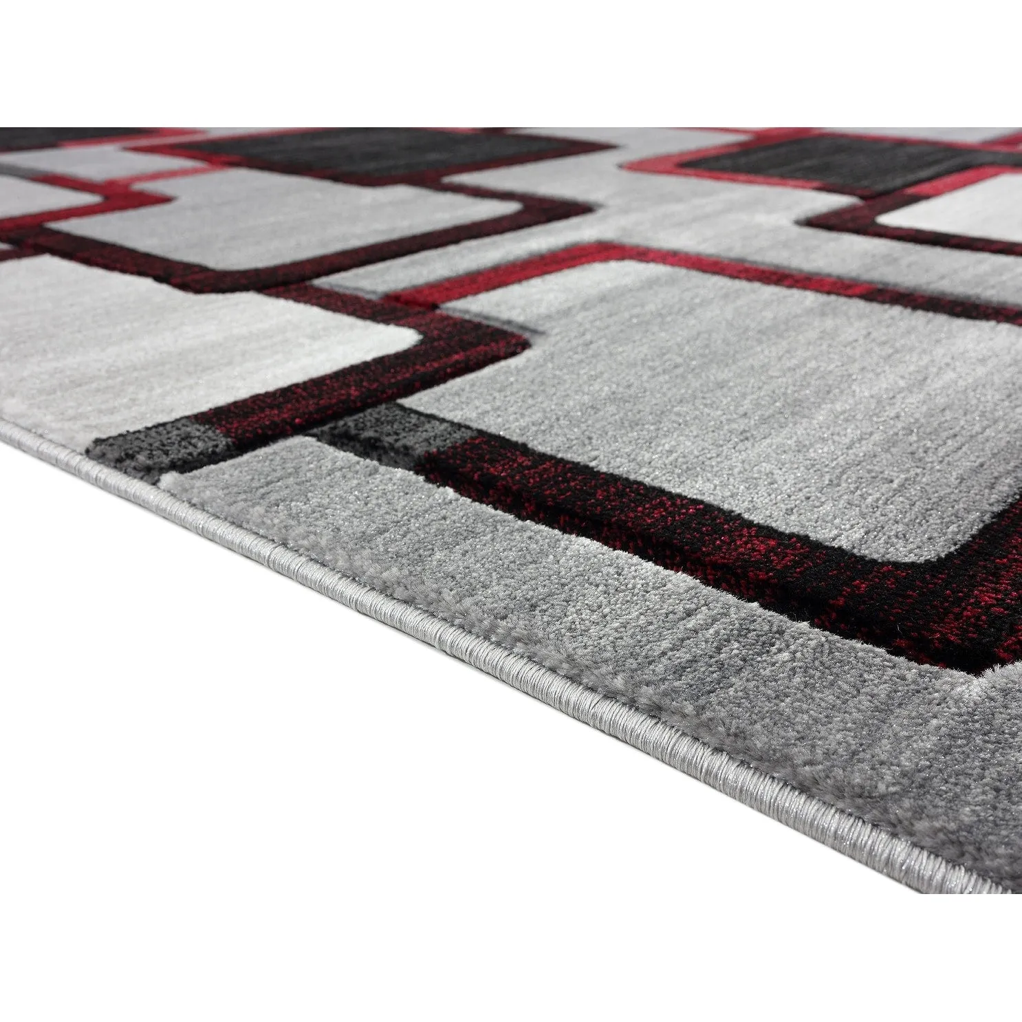 Orelsi Collection Abstract Area Rug