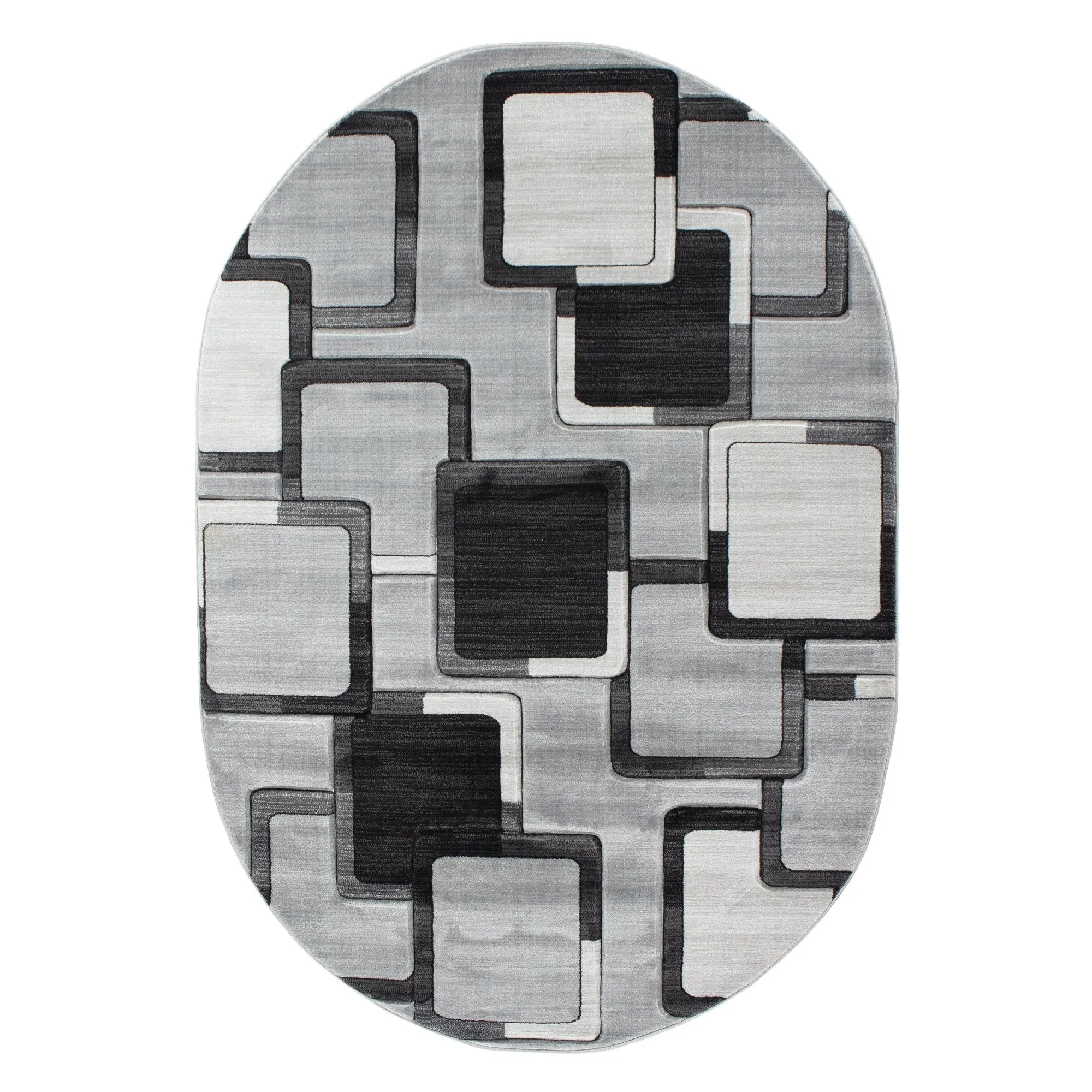 Orelsi Collection Abstract Area Rug
