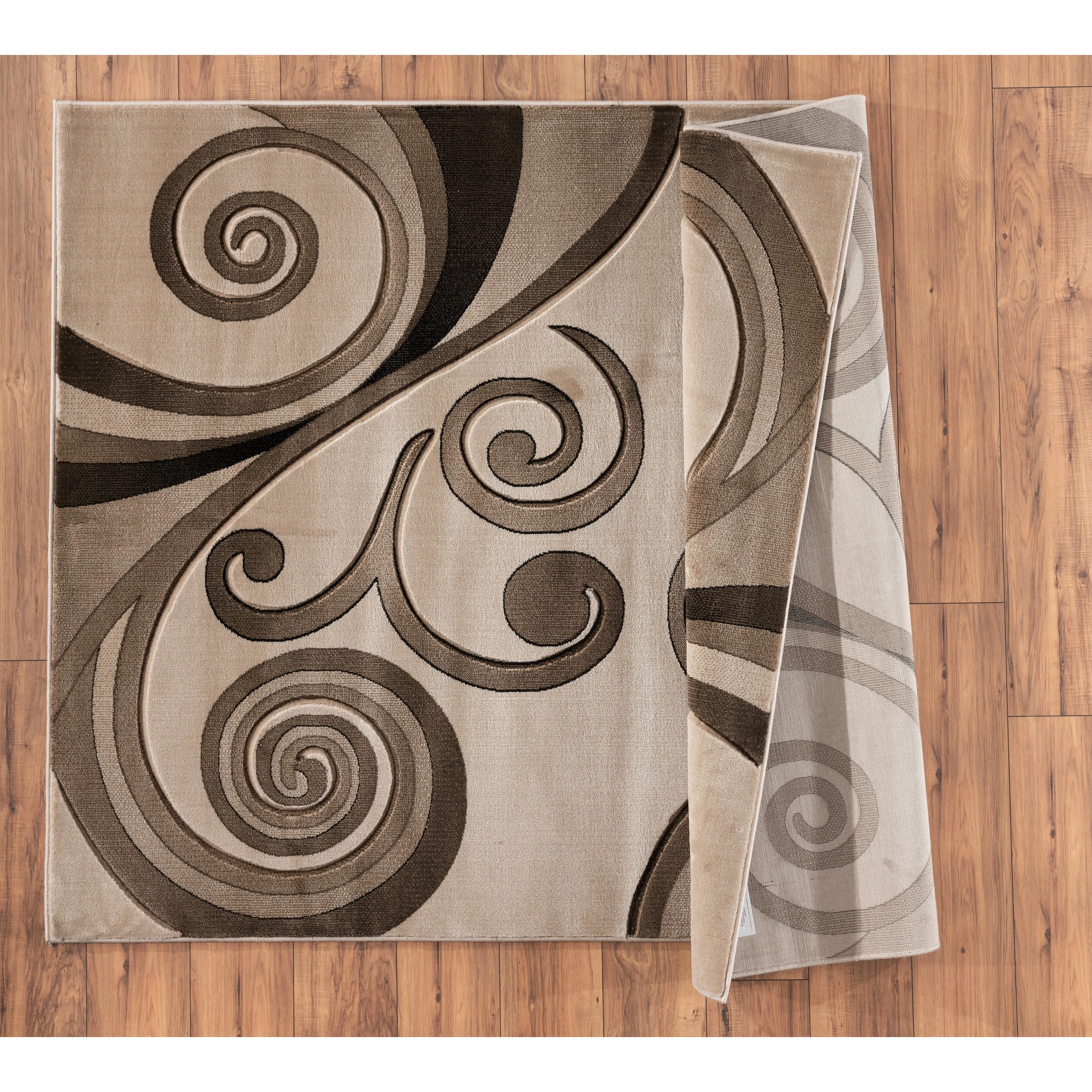 Orelsi Collection Abstract Area Rug