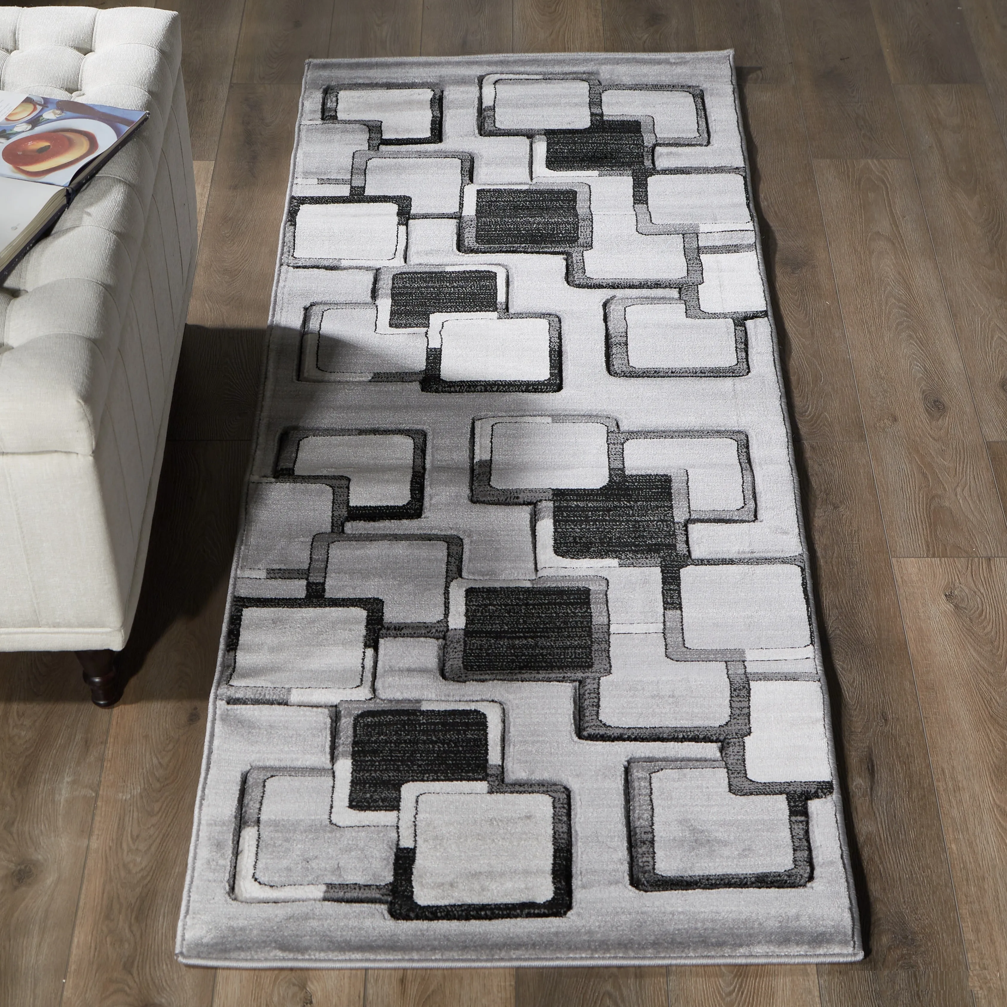 Orelsi Collection Abstract Area Rug