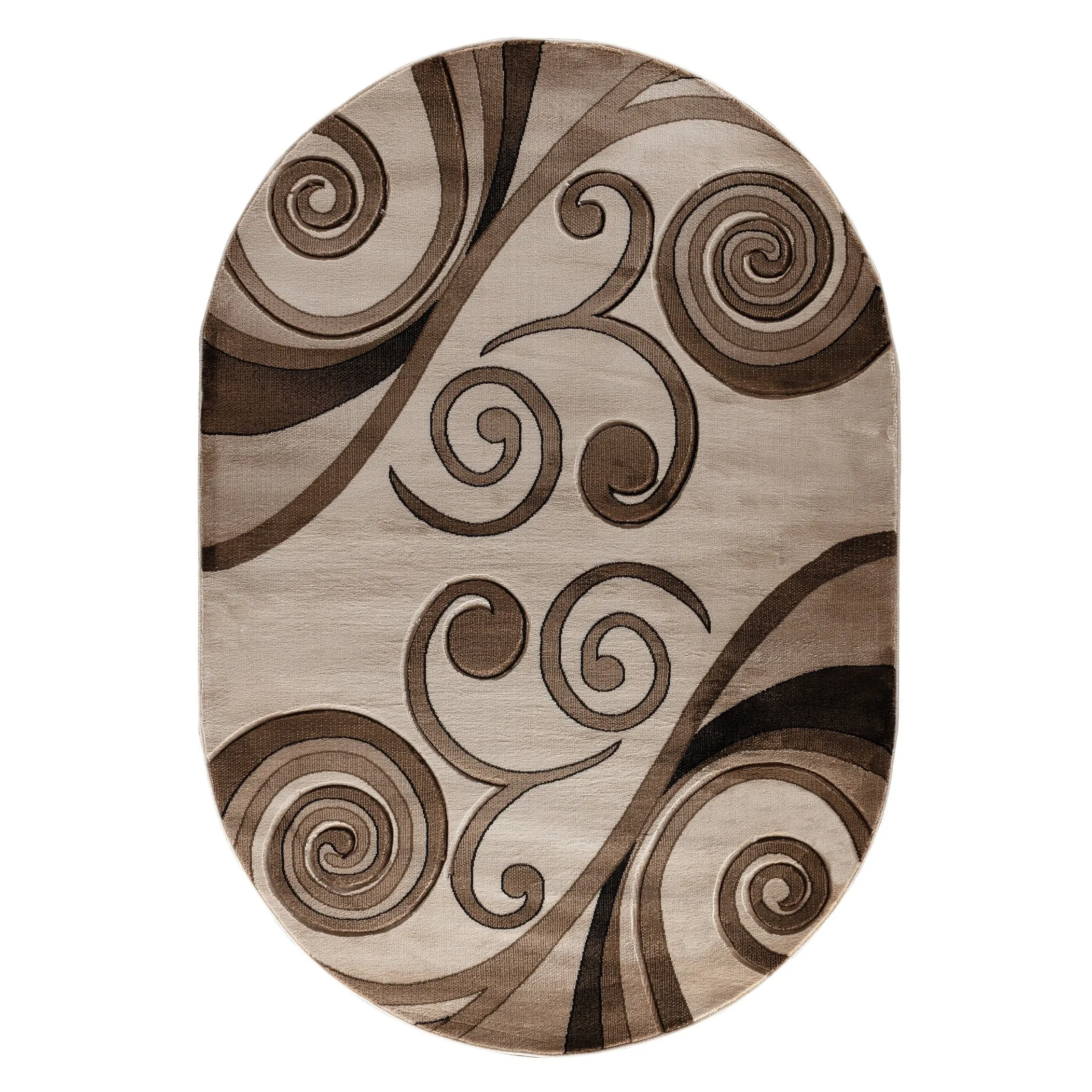 Orelsi Collection Abstract Area Rug