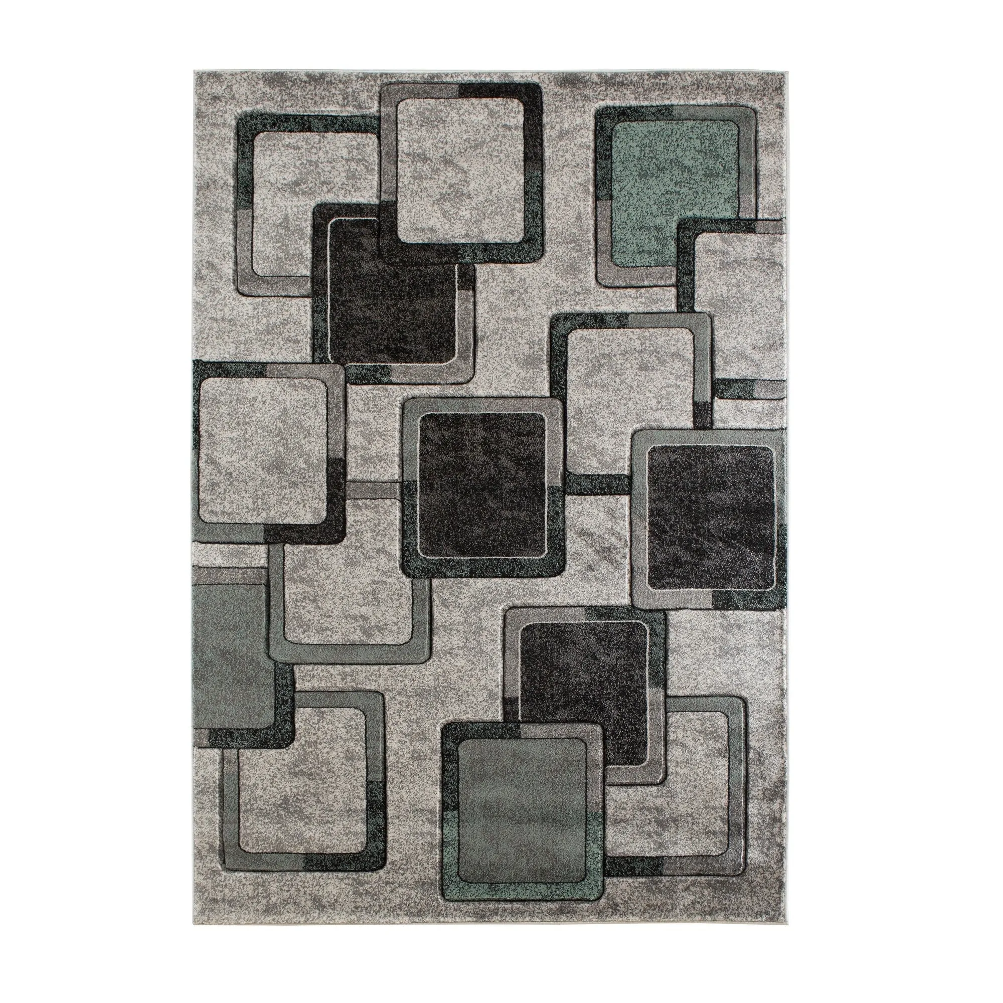 Orelsi Collection Abstract Area Rug