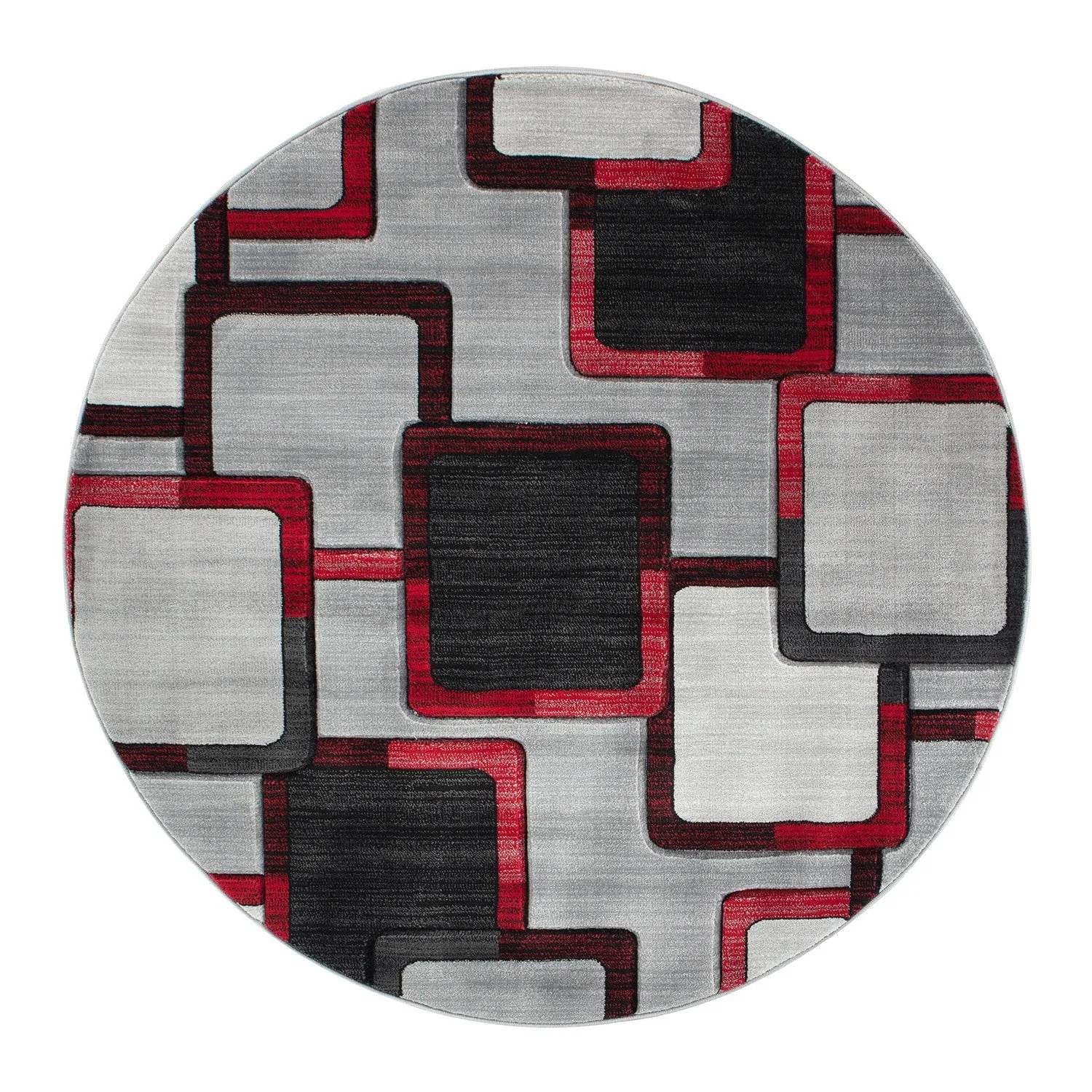 Orelsi Collection Abstract Area Rug