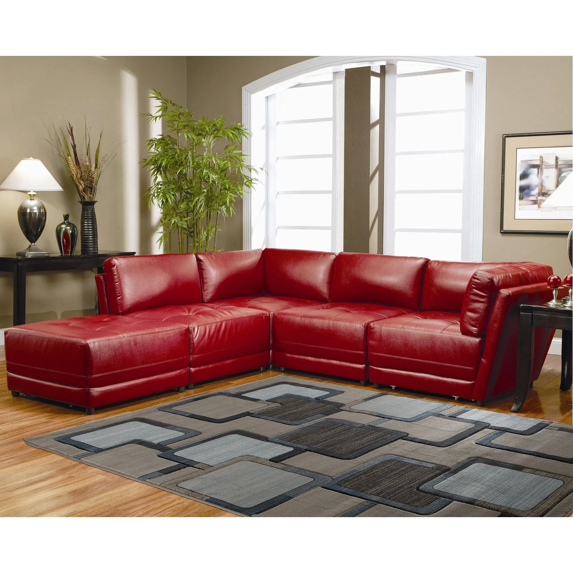 Orelsi Collection Abstract Area Rug