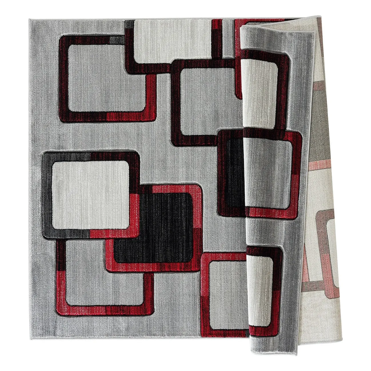 Orelsi Collection Abstract Area Rug