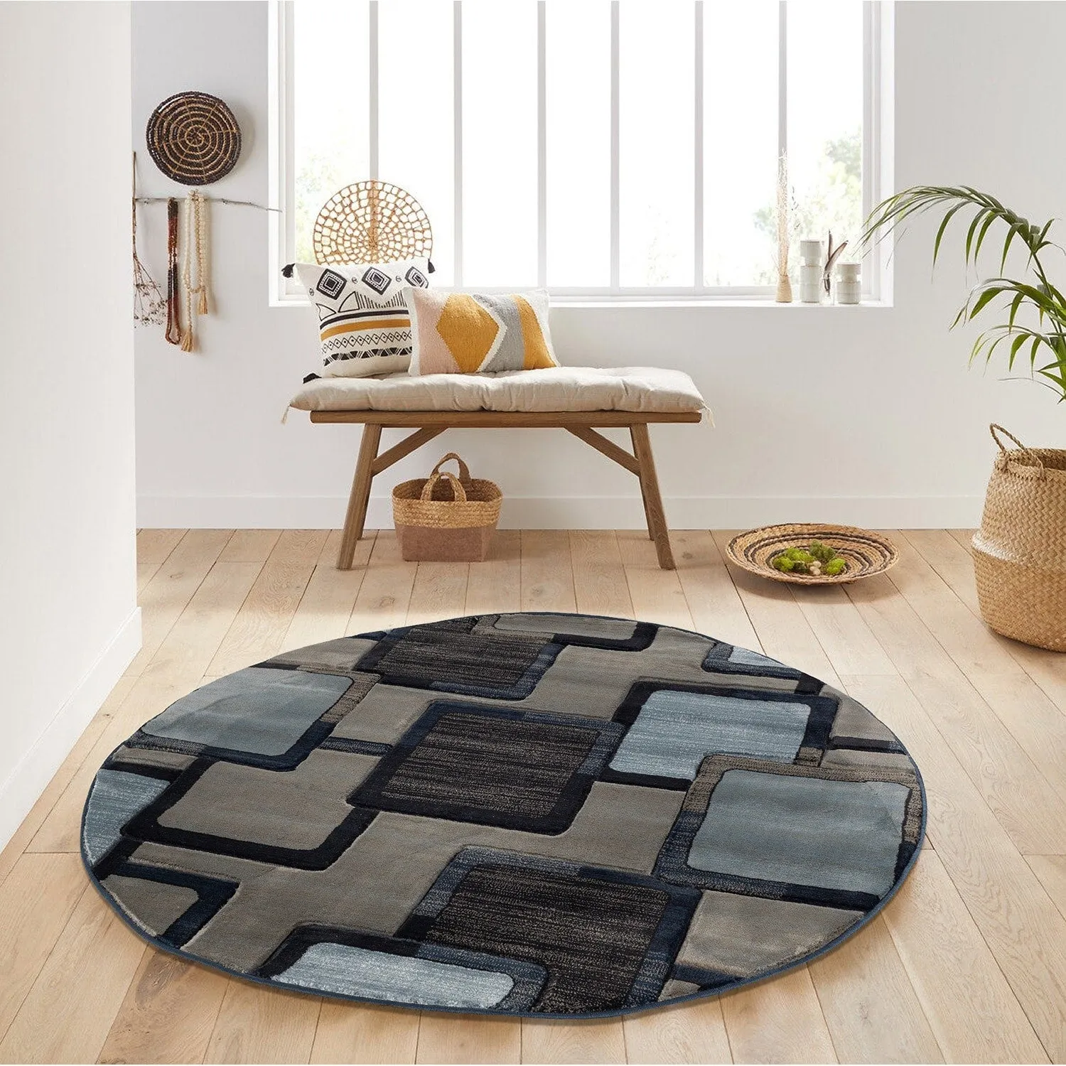 Orelsi Collection Abstract Area Rug