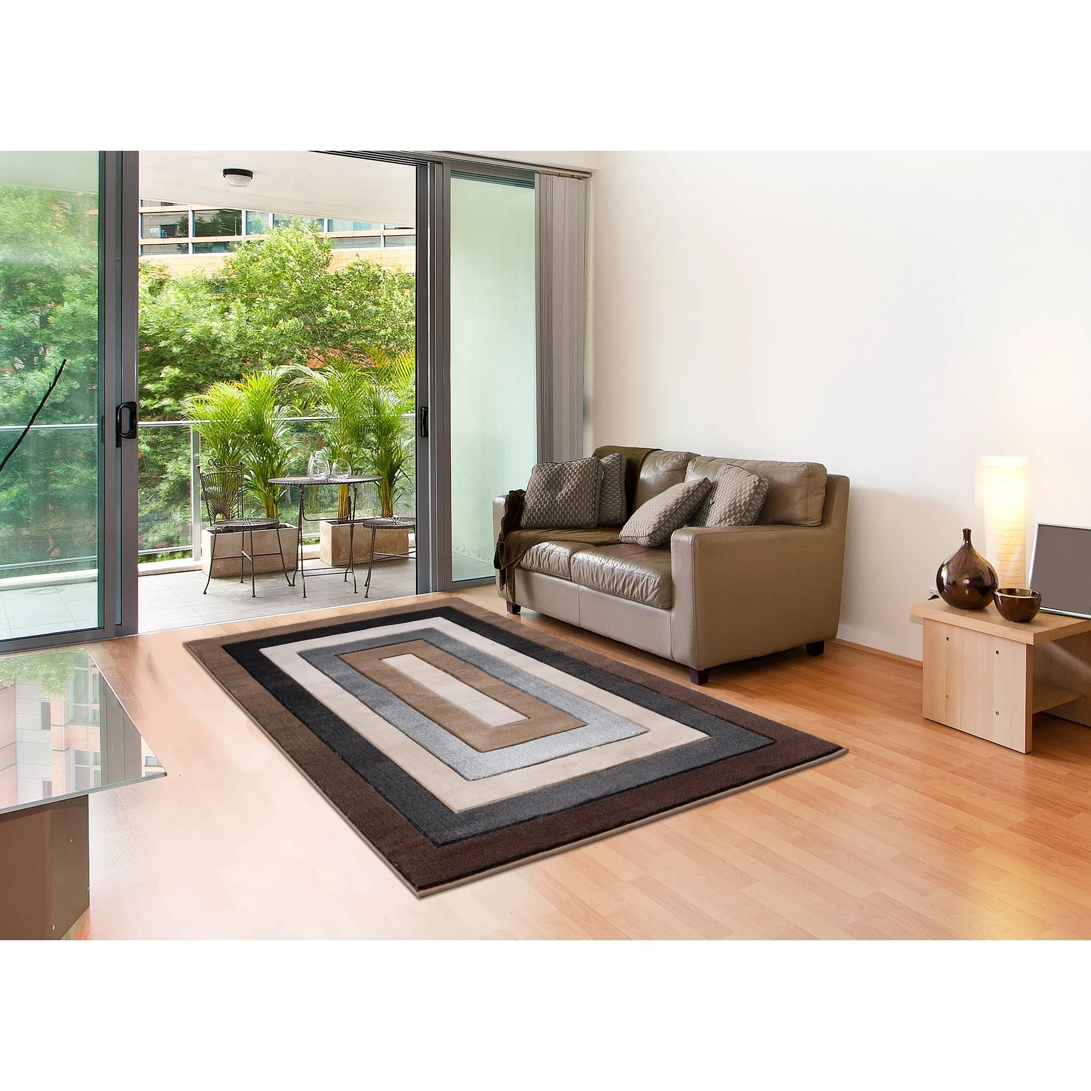 Orelsi Collection Abstract Area Rug