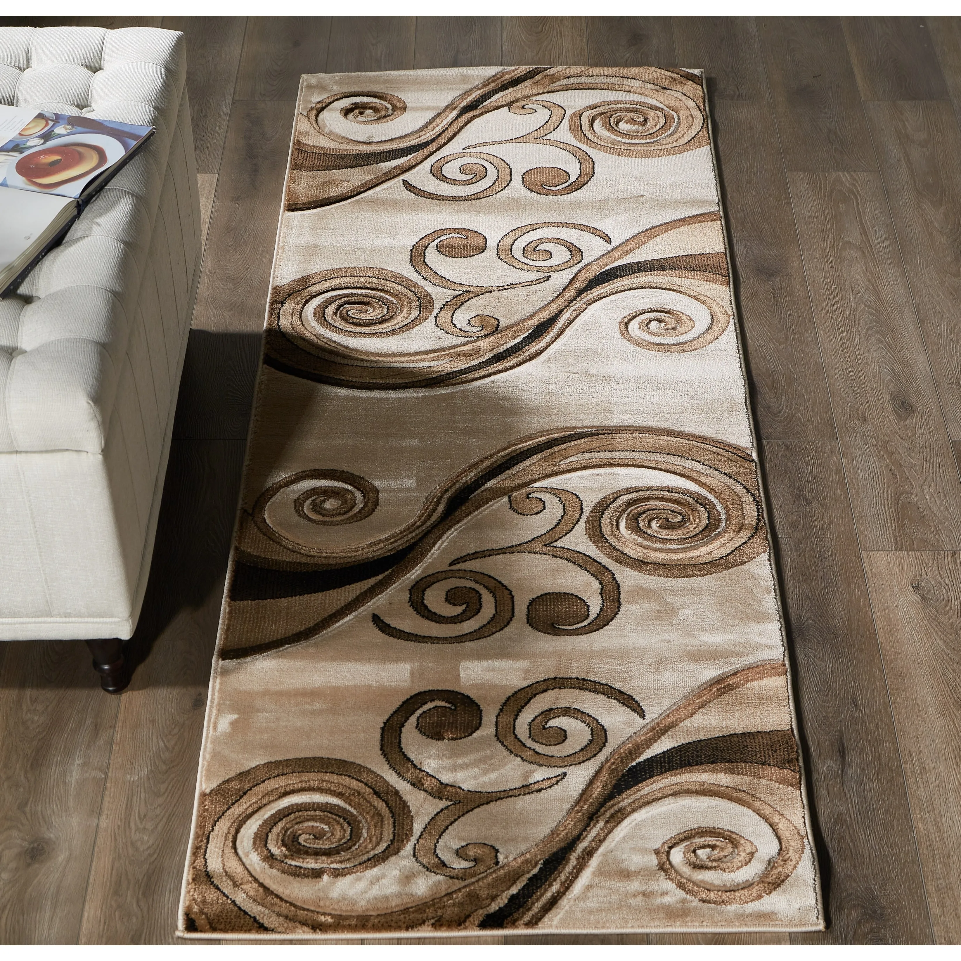 Orelsi Collection Abstract Area Rug
