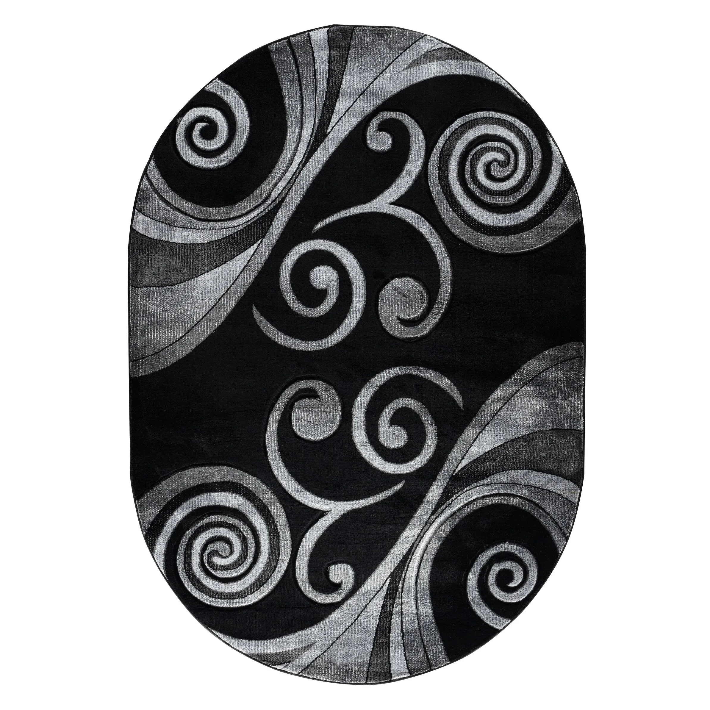 Orelsi Collection Abstract Area Rug