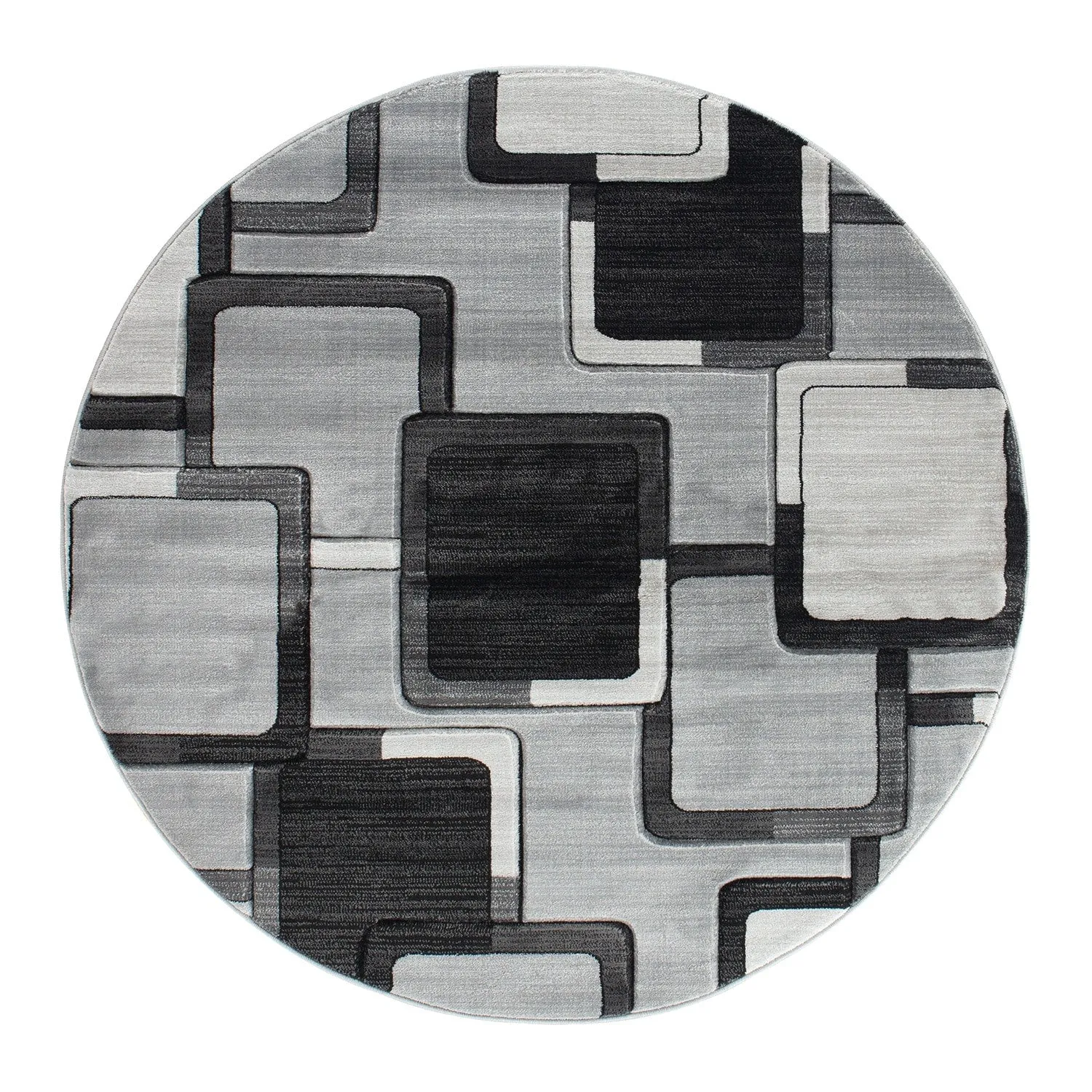 Orelsi Collection Abstract Area Rug