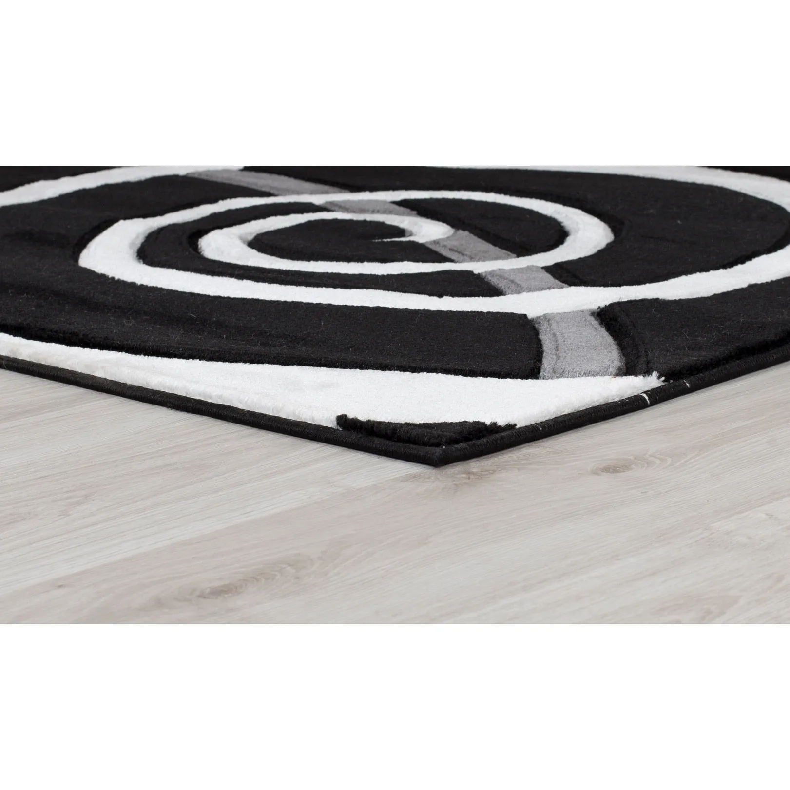Orelsi Collection Swirl Area Rug