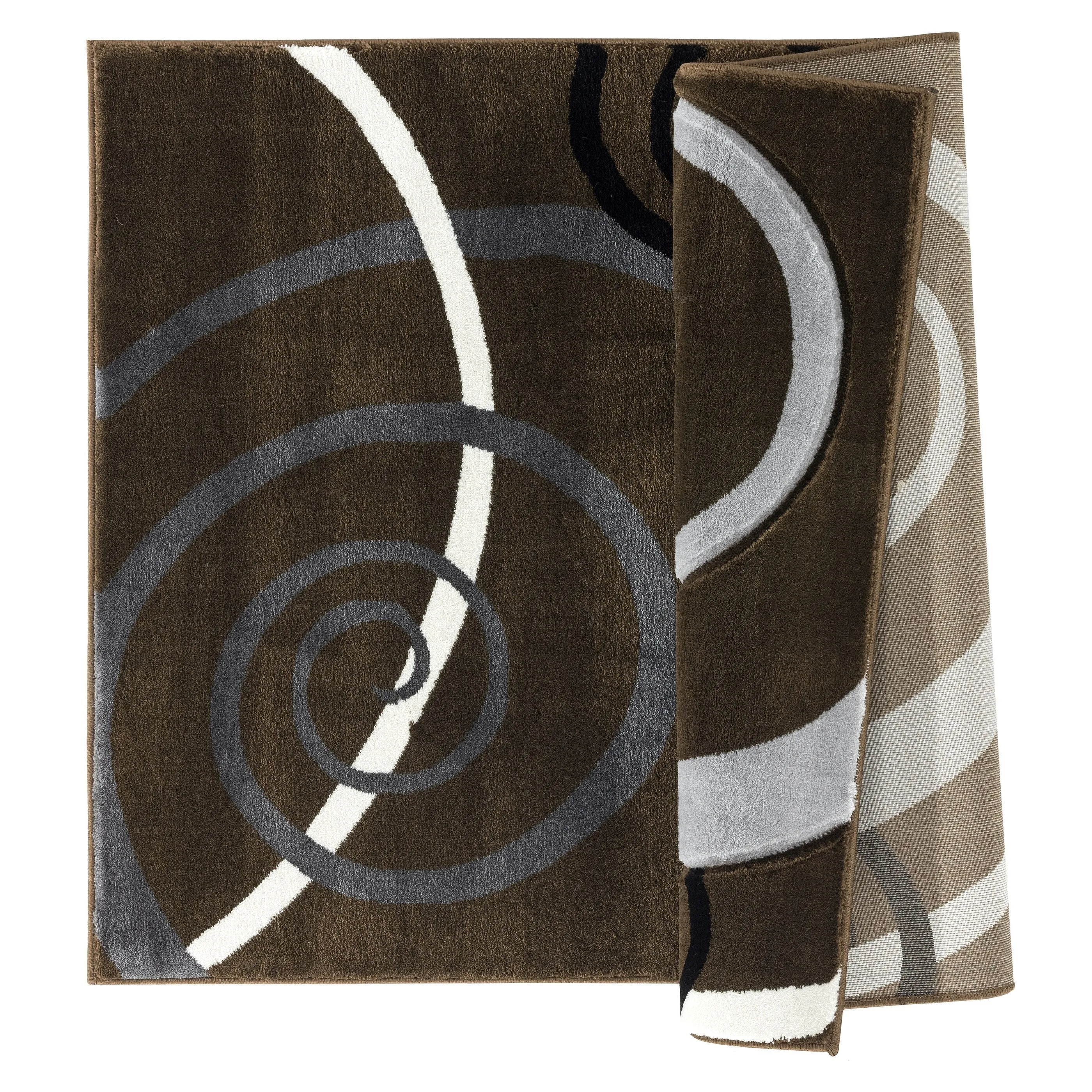 Orelsi Collection Swirl Area Rug