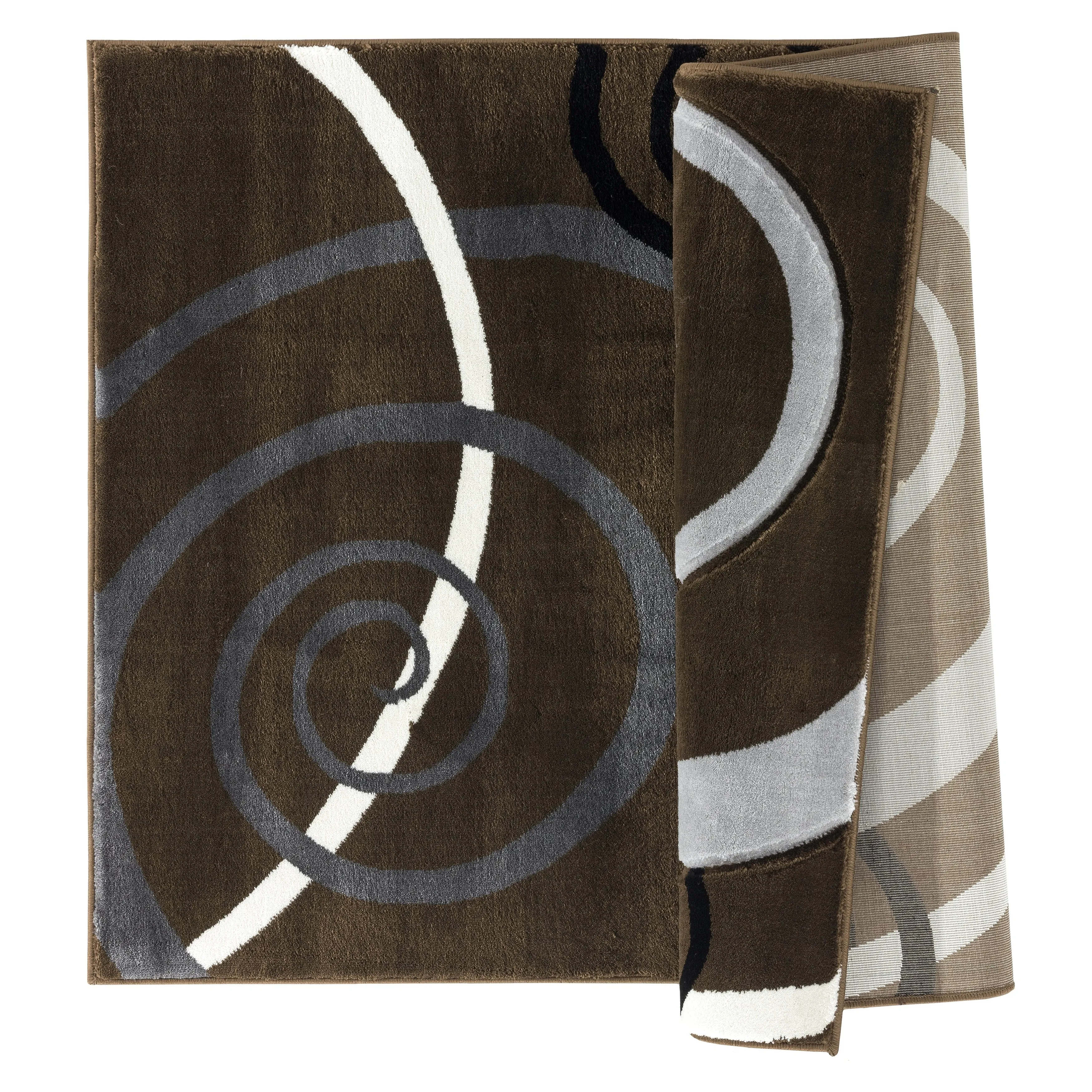 Orelsi Collection Swirl Area Rug