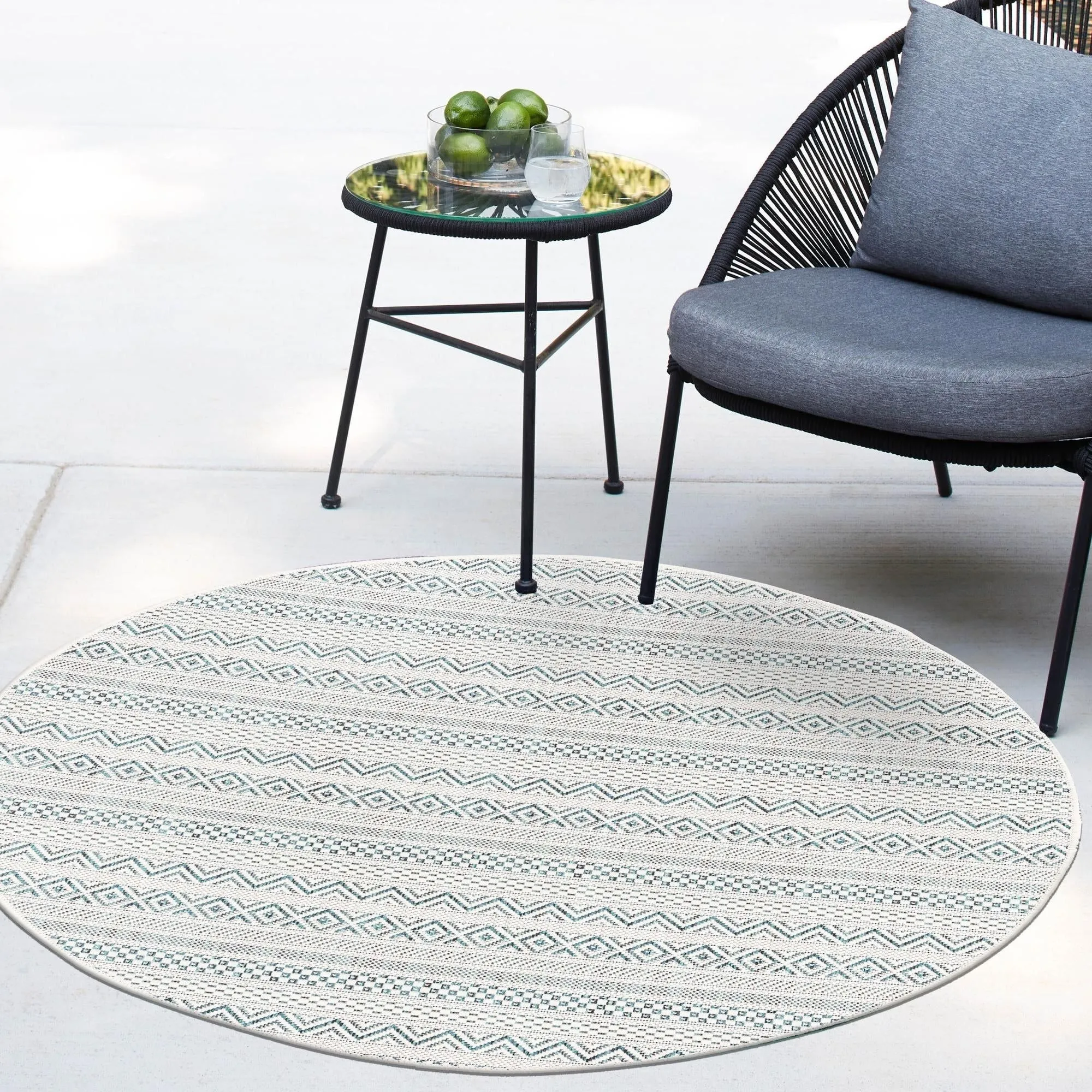 Outdoor Laaset Collection Area Rug