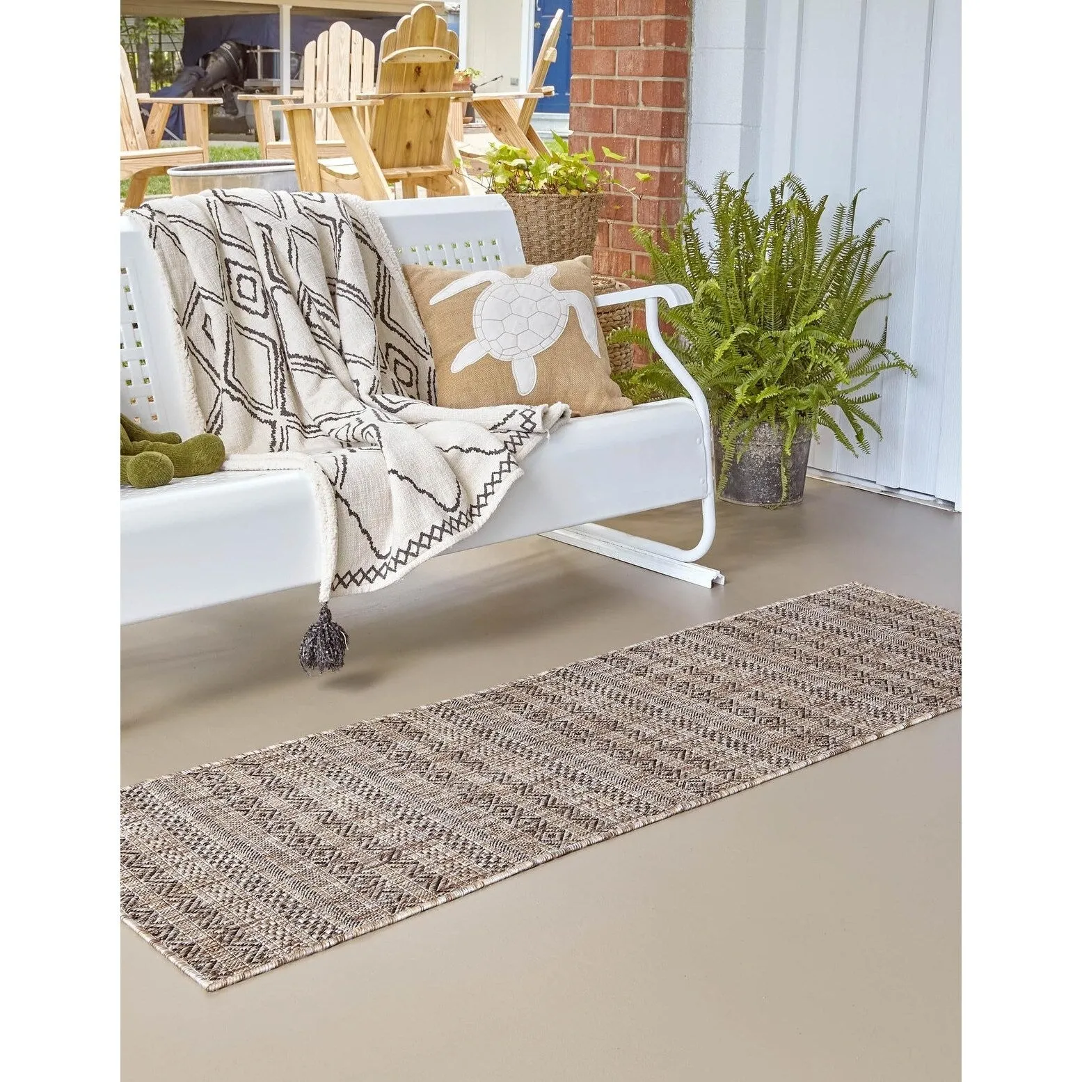Outdoor Laaset Collection Area Rug