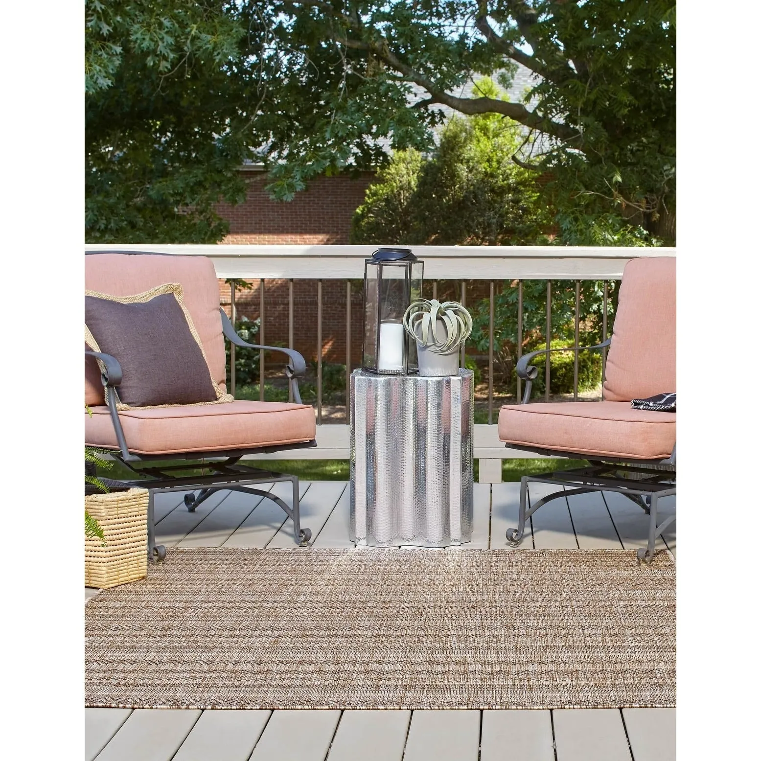 Outdoor Laaset Collection Area Rug