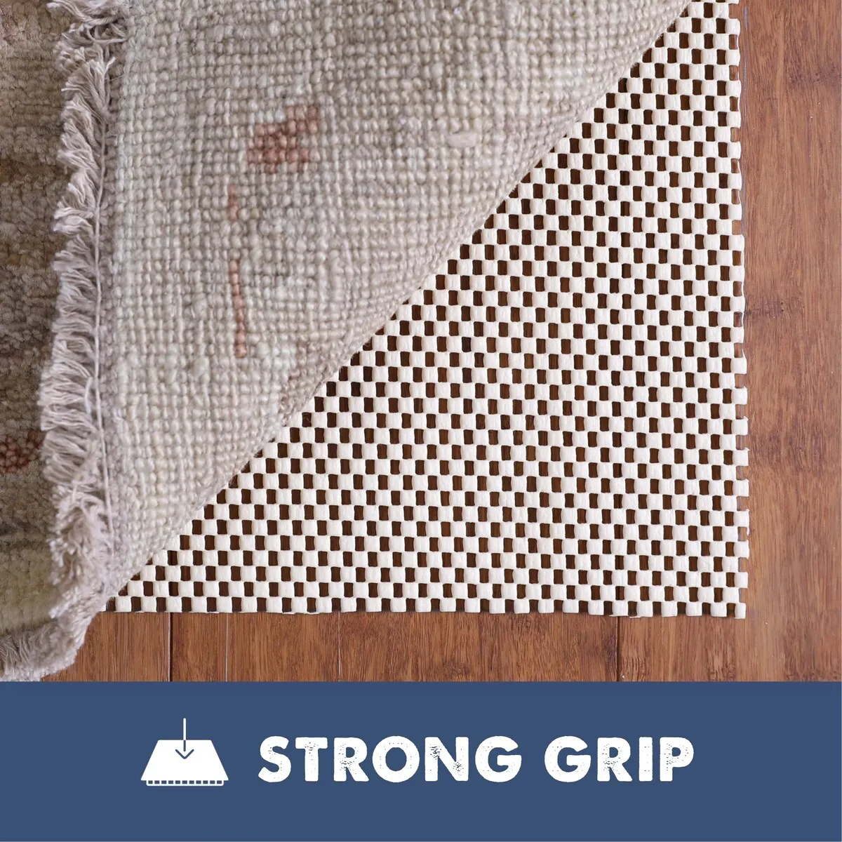 Outdoor Non Slip Rug Pad by Slip-Stop - Ivory