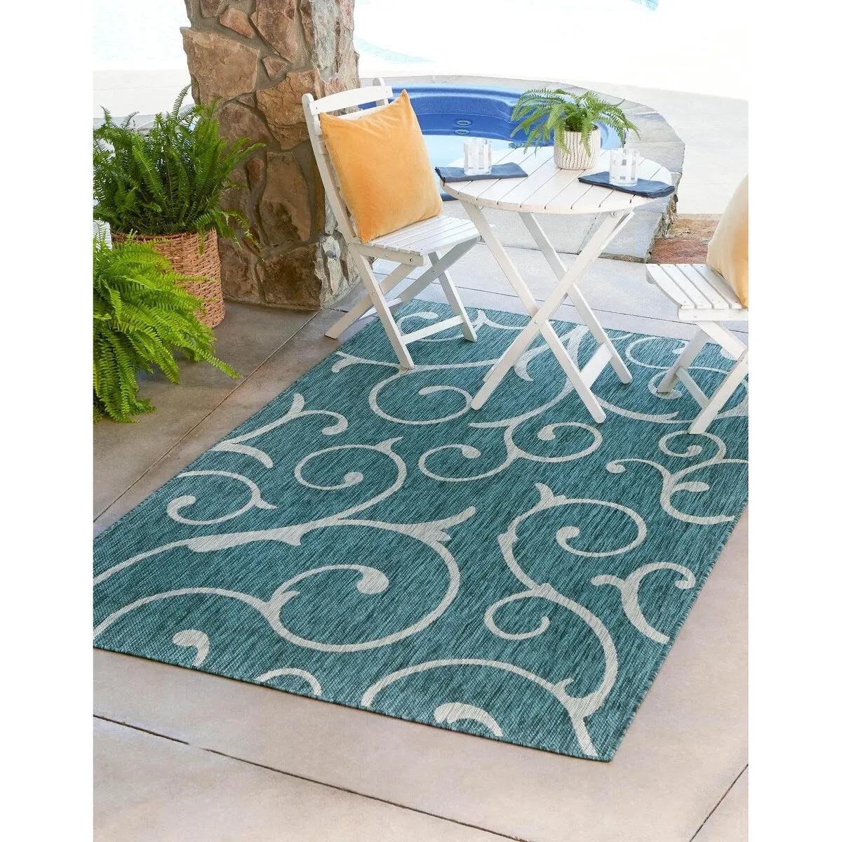 Outdoor Turgh Collection Area Rug