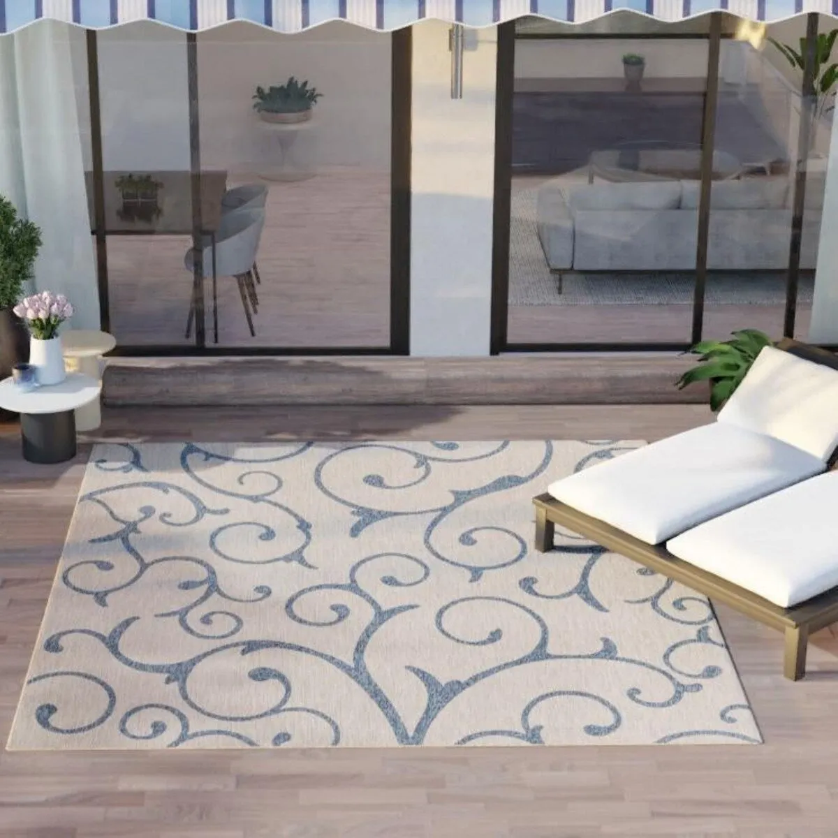 Outdoor Turgh Collection Area Rug
