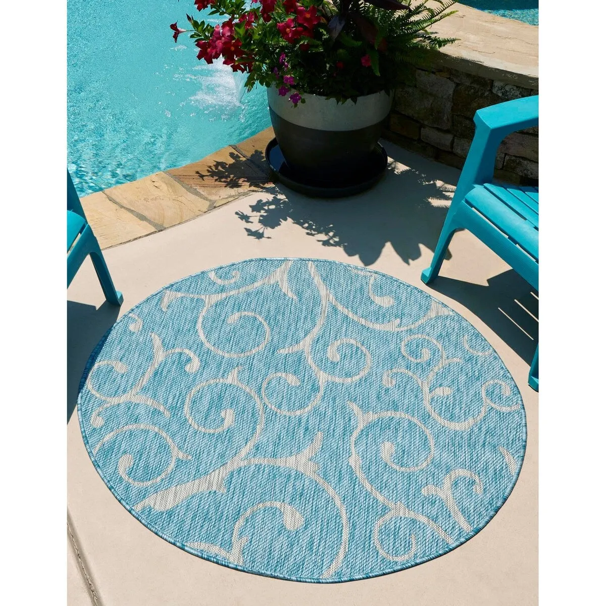 Outdoor Turgh Collection Area Rug
