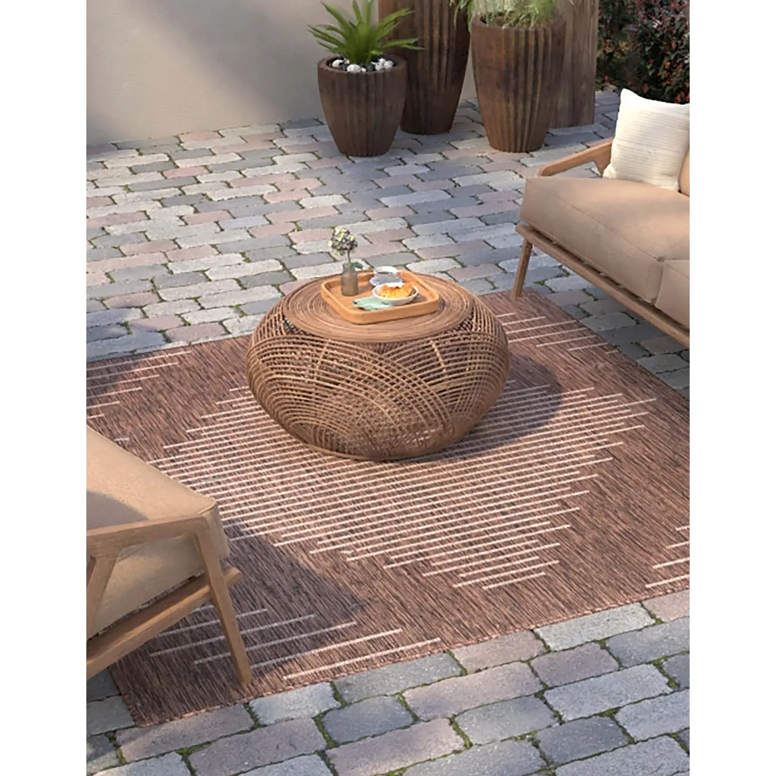 Outdoor Ucul Collection Area Rug