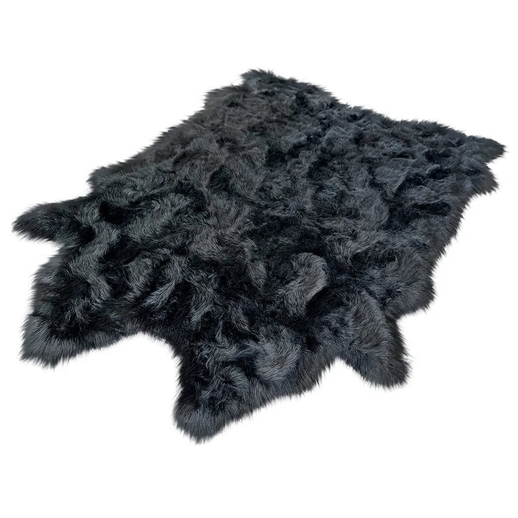 Ovella Home Premium Faux Buffalo Skin Shag Rug