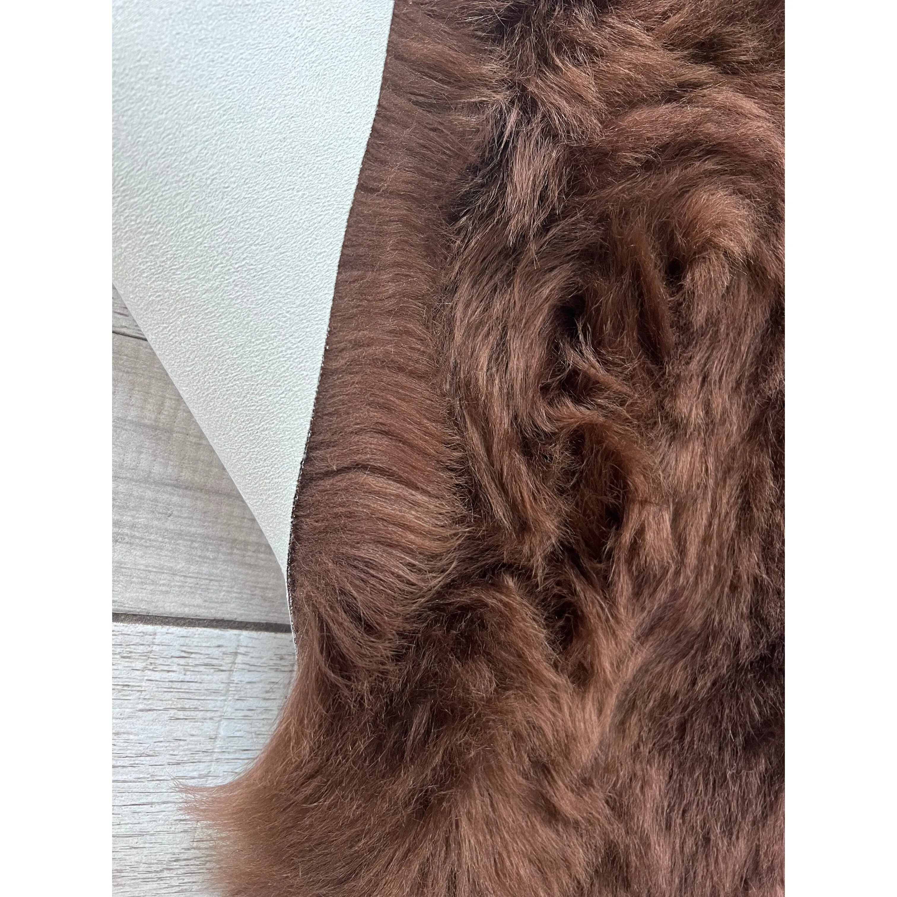 Ovella Home Premium Faux Buffalo Skin Shag Rug