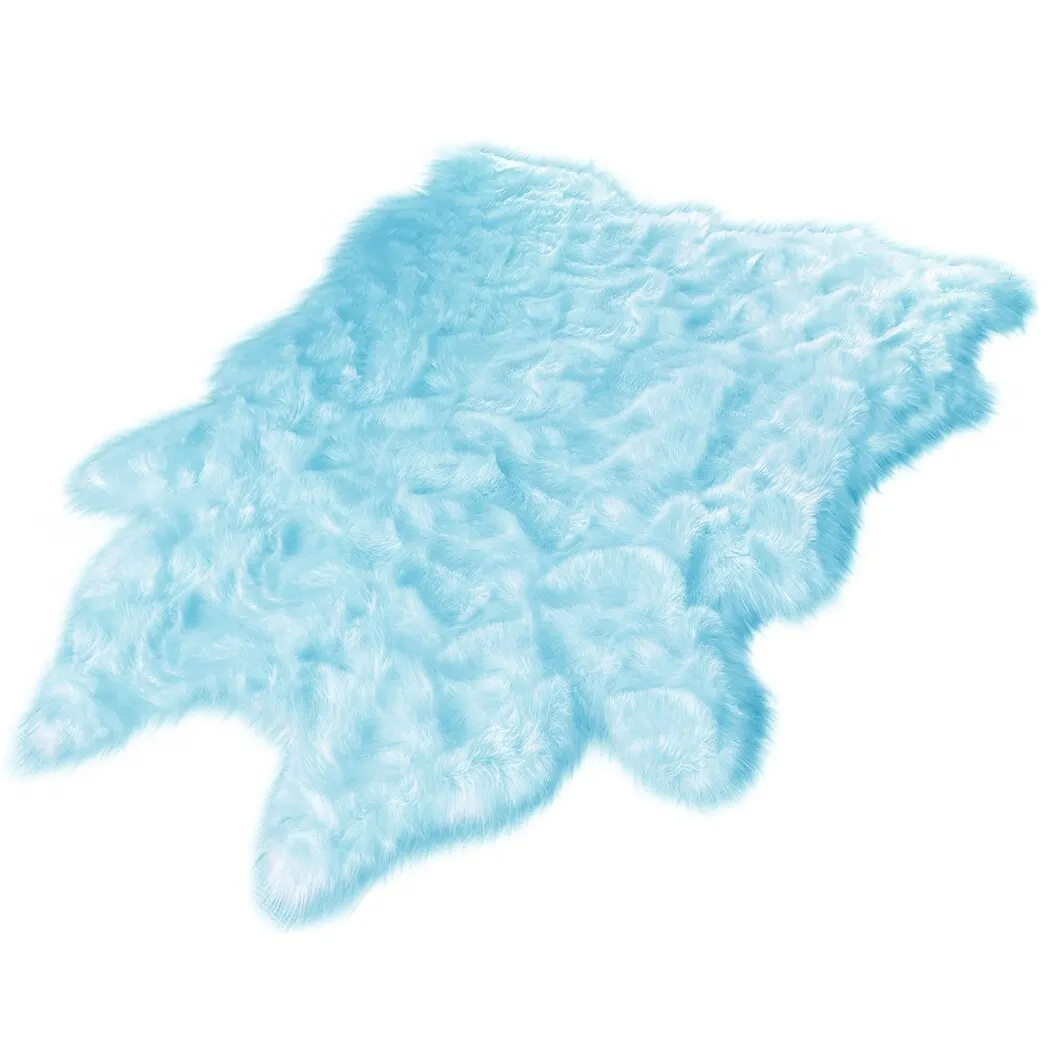 Ovella Home Premium Faux Buffalo Skin Shag Rug
