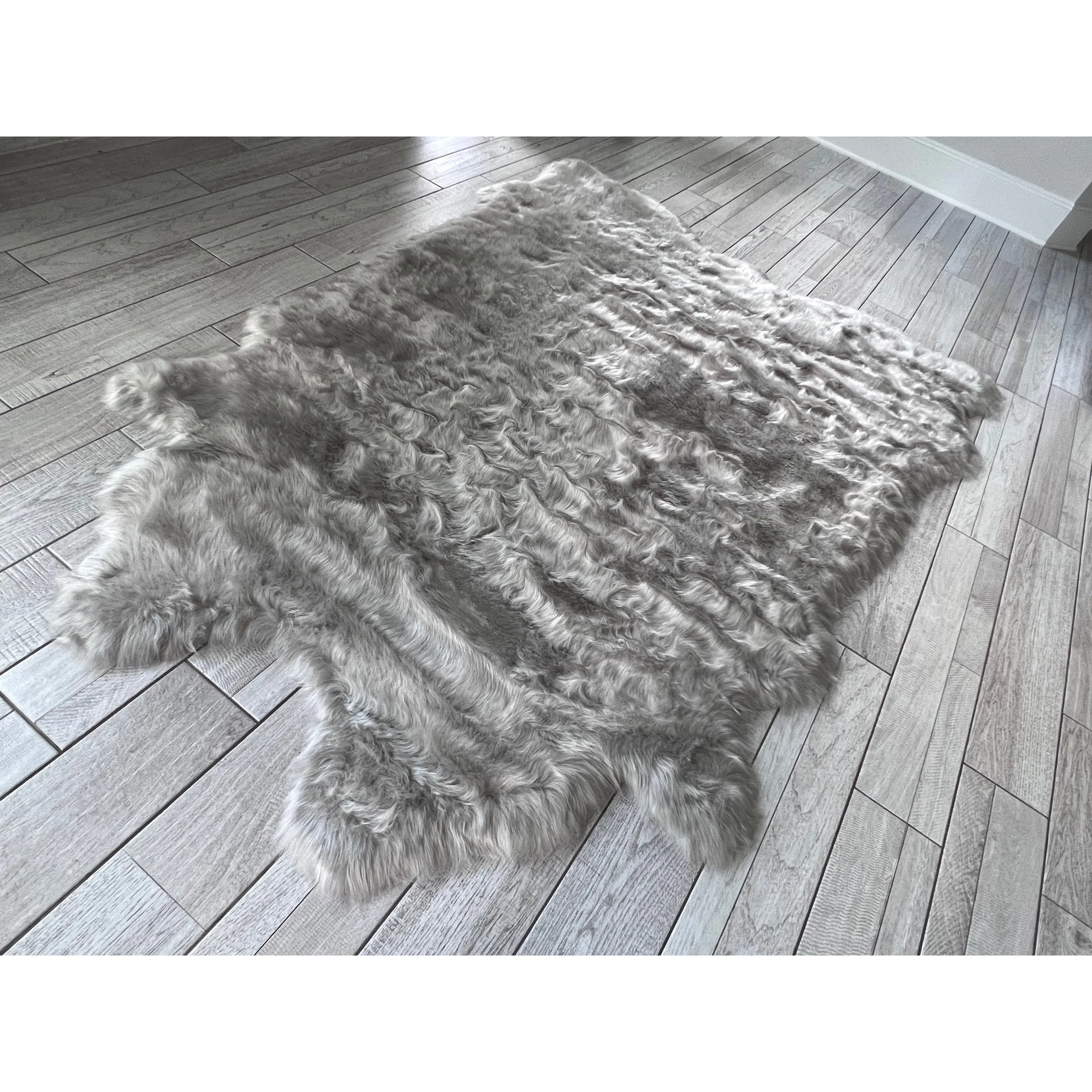 Ovella Home Premium Faux Buffalo Skin Shag Rug