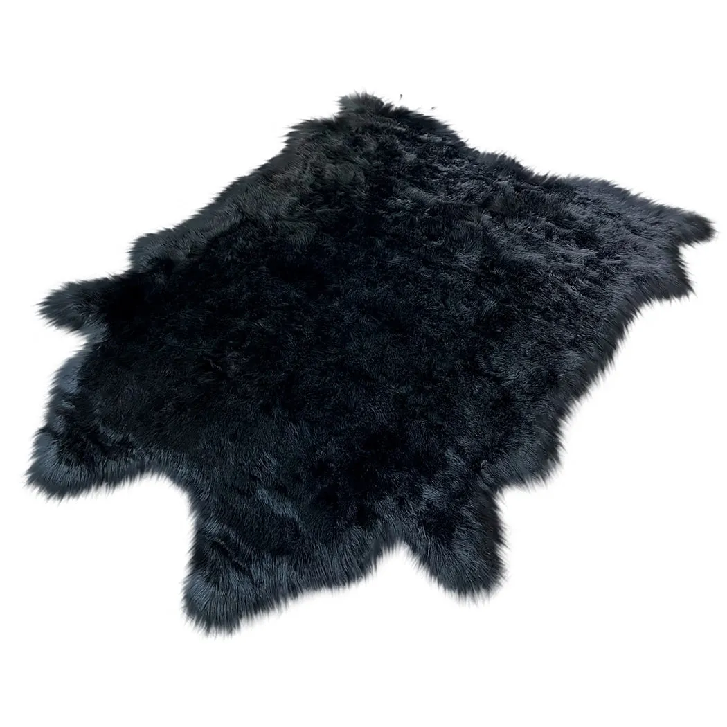 Ovella Home Premium Faux Buffalo Skin Shag Rug