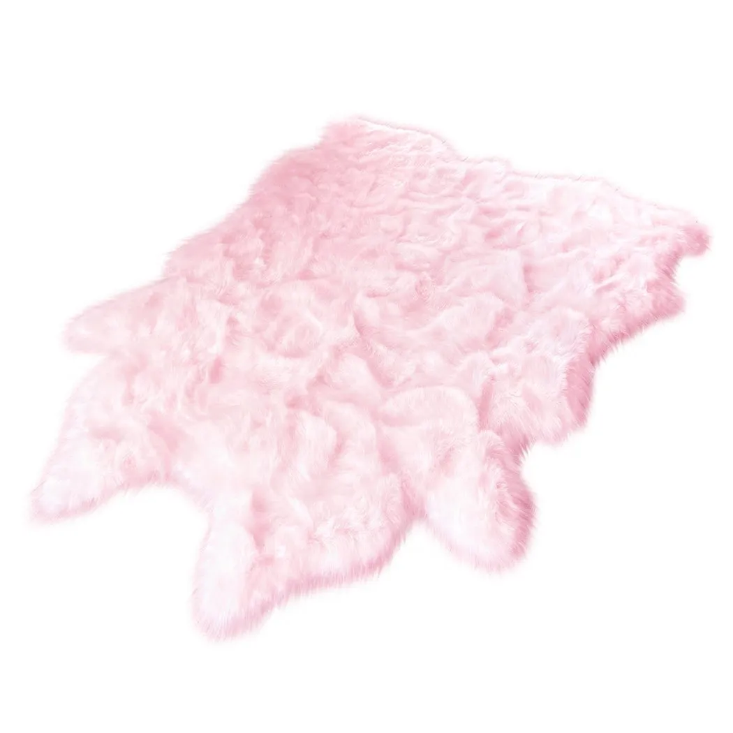 Ovella Home Premium Faux Buffalo Skin Shag Rug