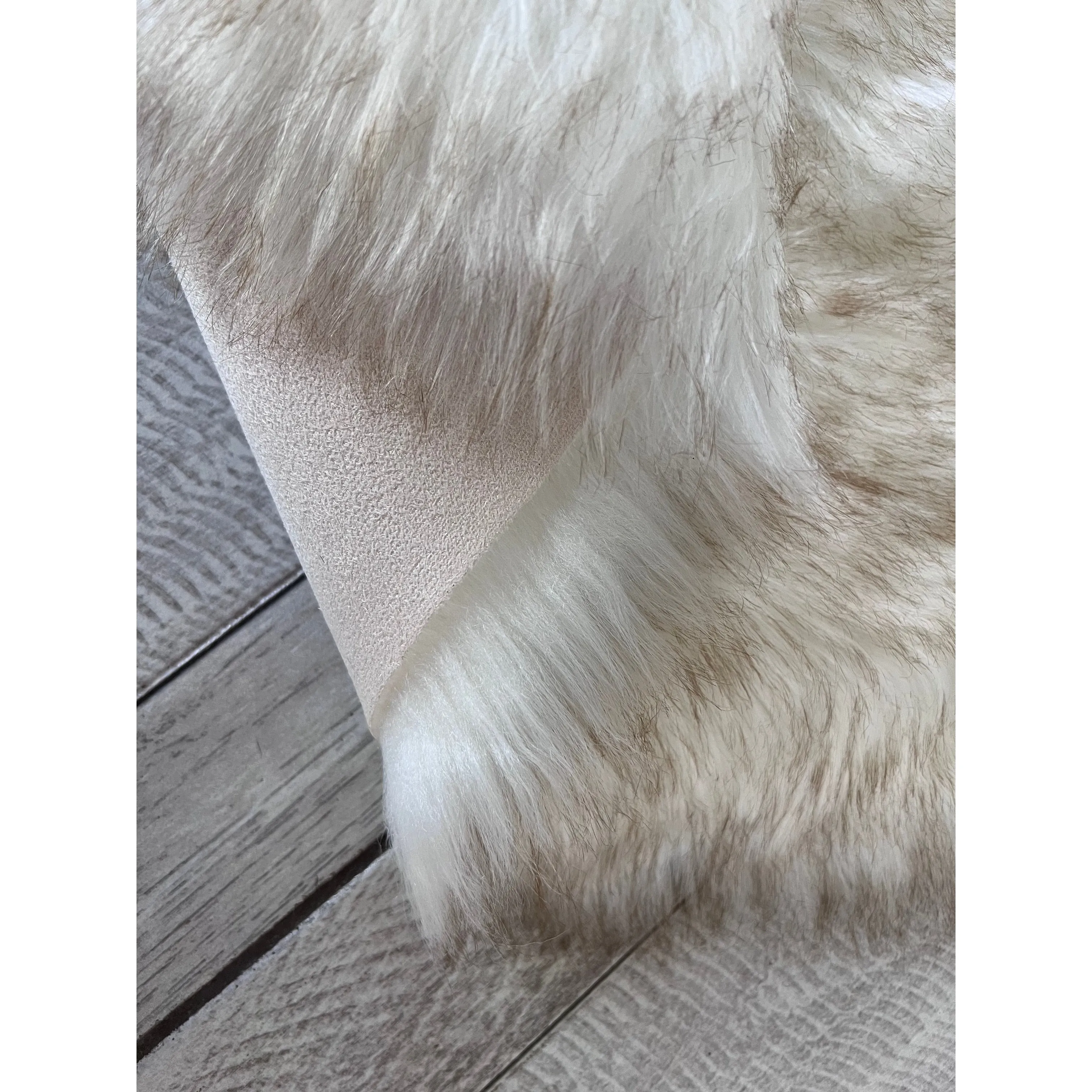 Ovella Home Premium Faux Buffalo Skin Shag Rug
