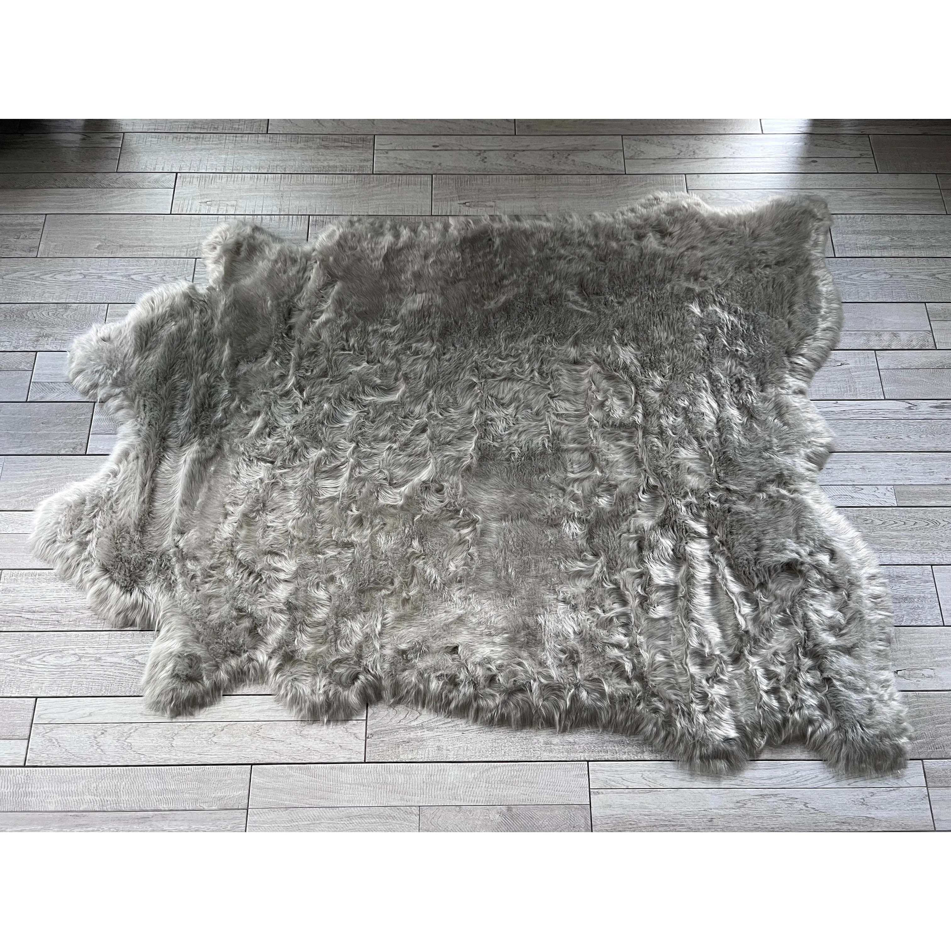 Ovella Home Premium Faux Buffalo Skin Shag Rug