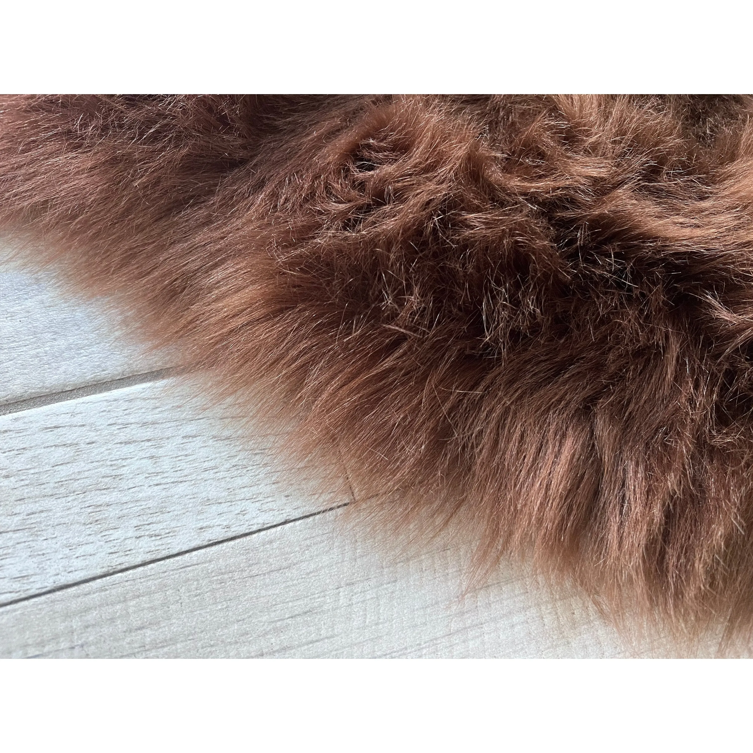 Ovella Home Premium Faux Buffalo Skin Shag Rug
