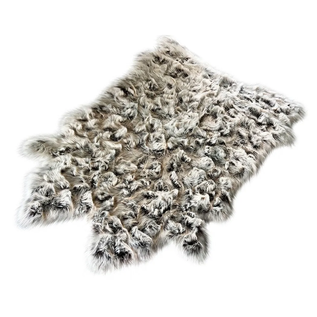 Ovella Home Premium Faux Buffalo Skin Shag Rug