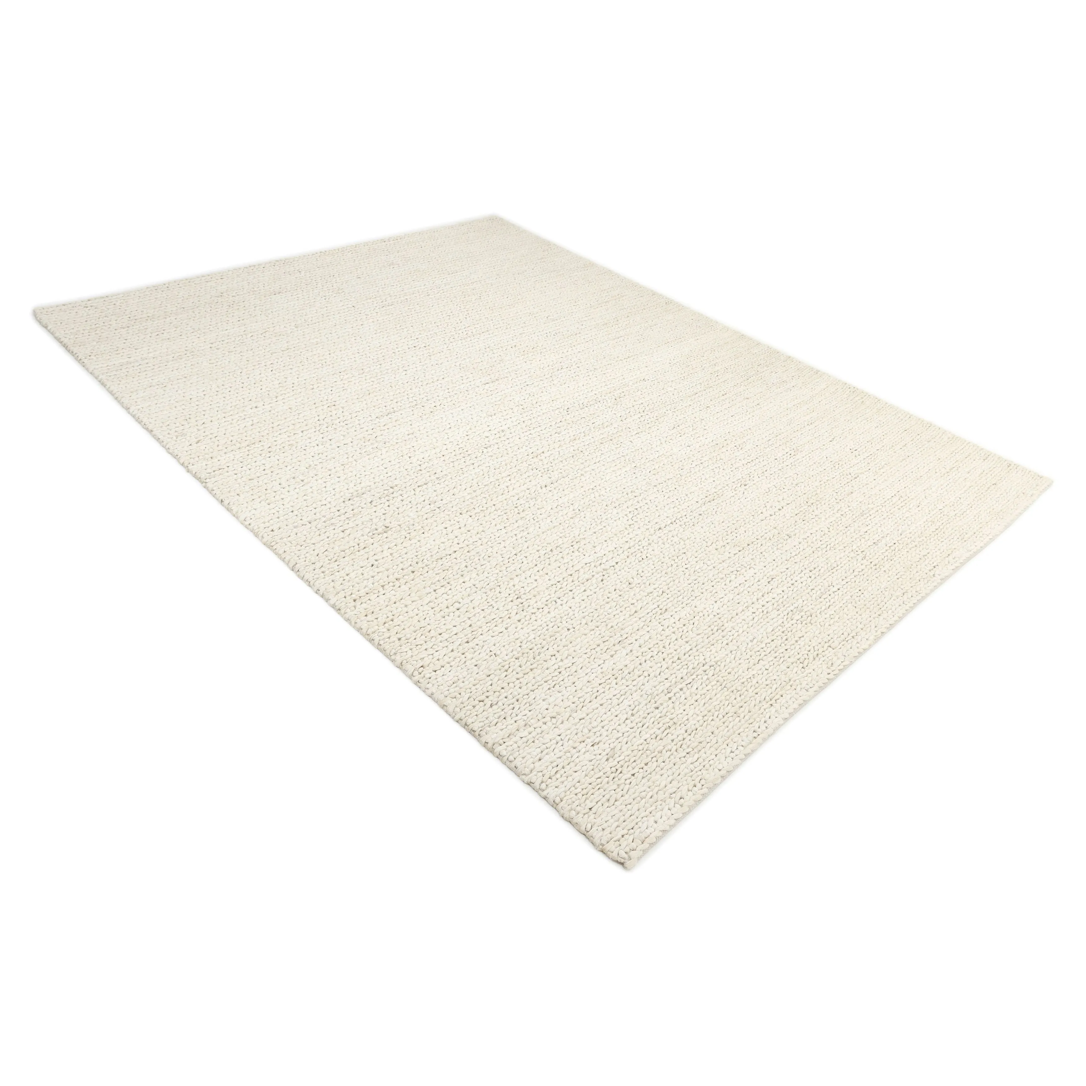 Overton Handmade Modern Contemporary Solid Area Rug