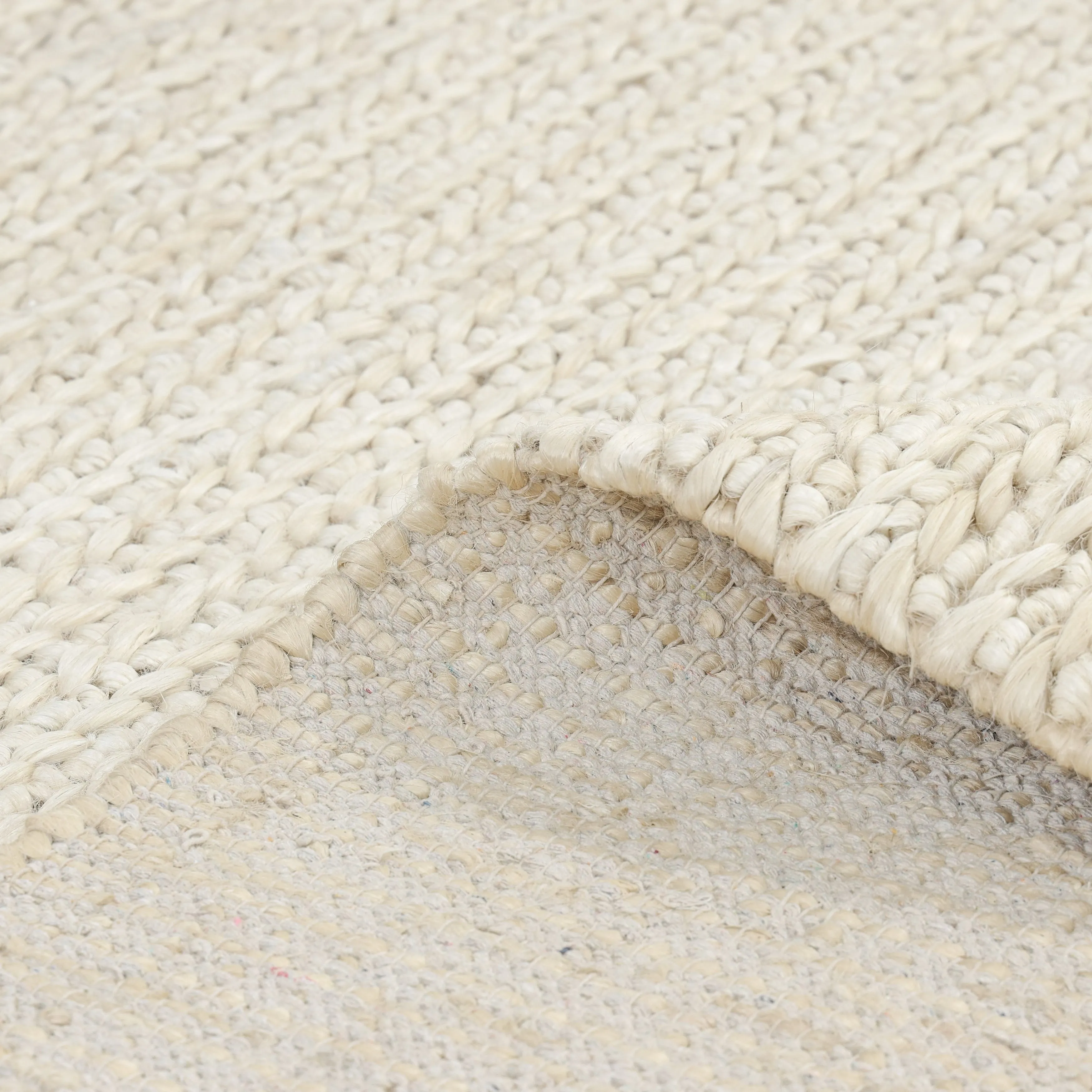 Overton Handmade Modern Contemporary Solid Area Rug
