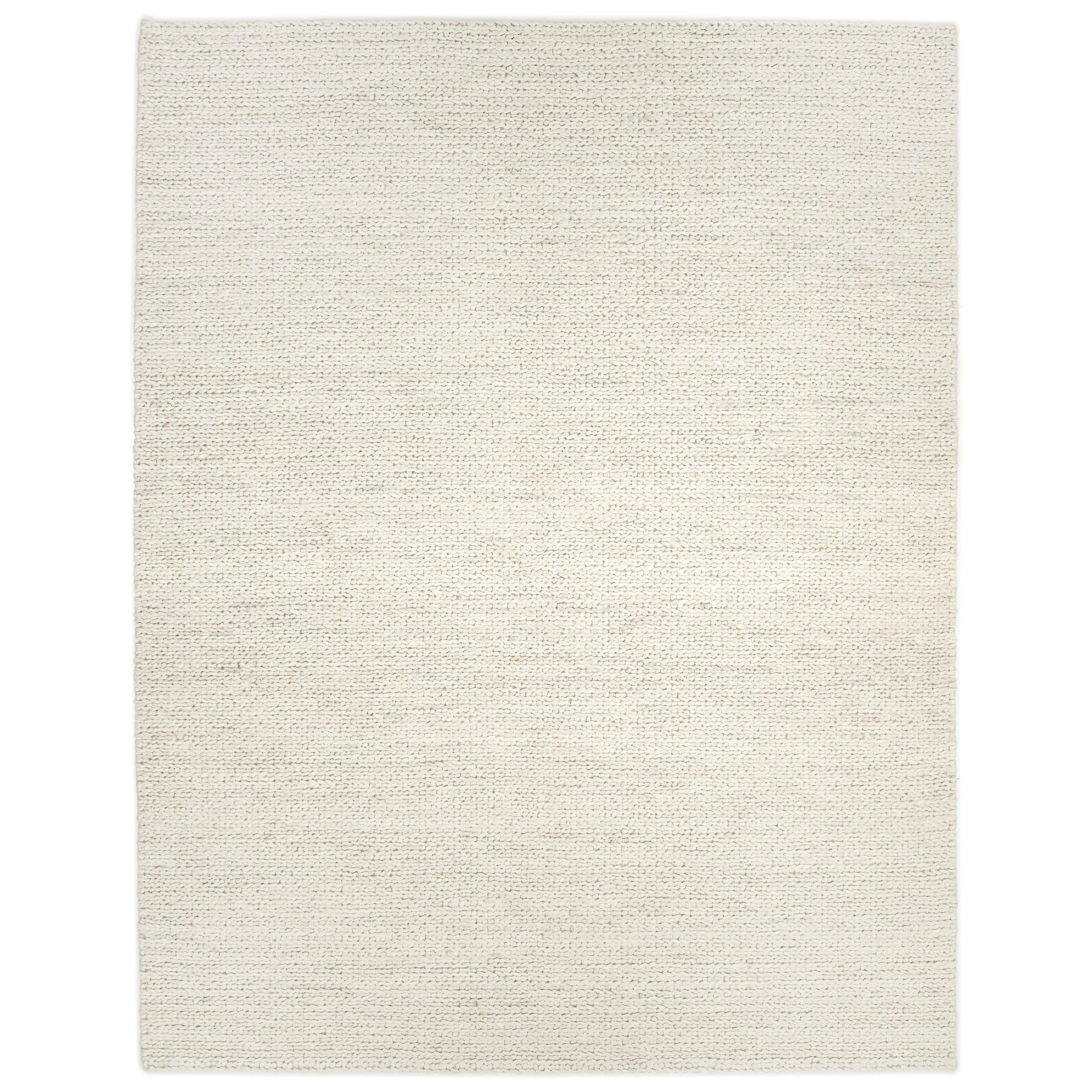 Overton Handmade Modern Contemporary Solid Area Rug