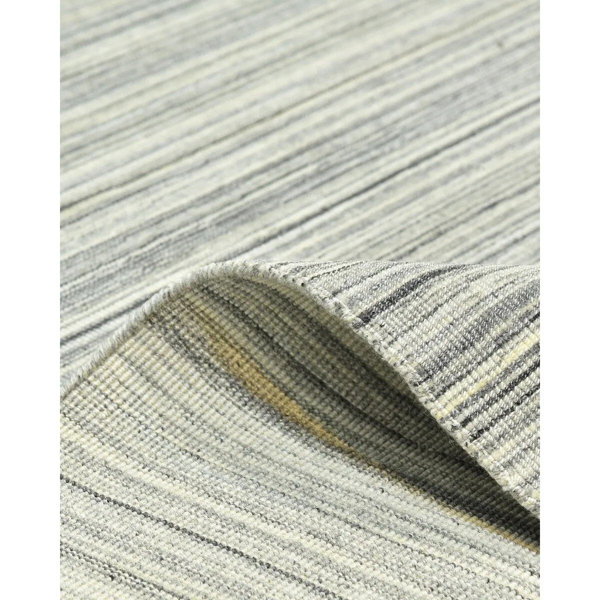 Overton Handmade Modern Contemporary Striped Area Rug