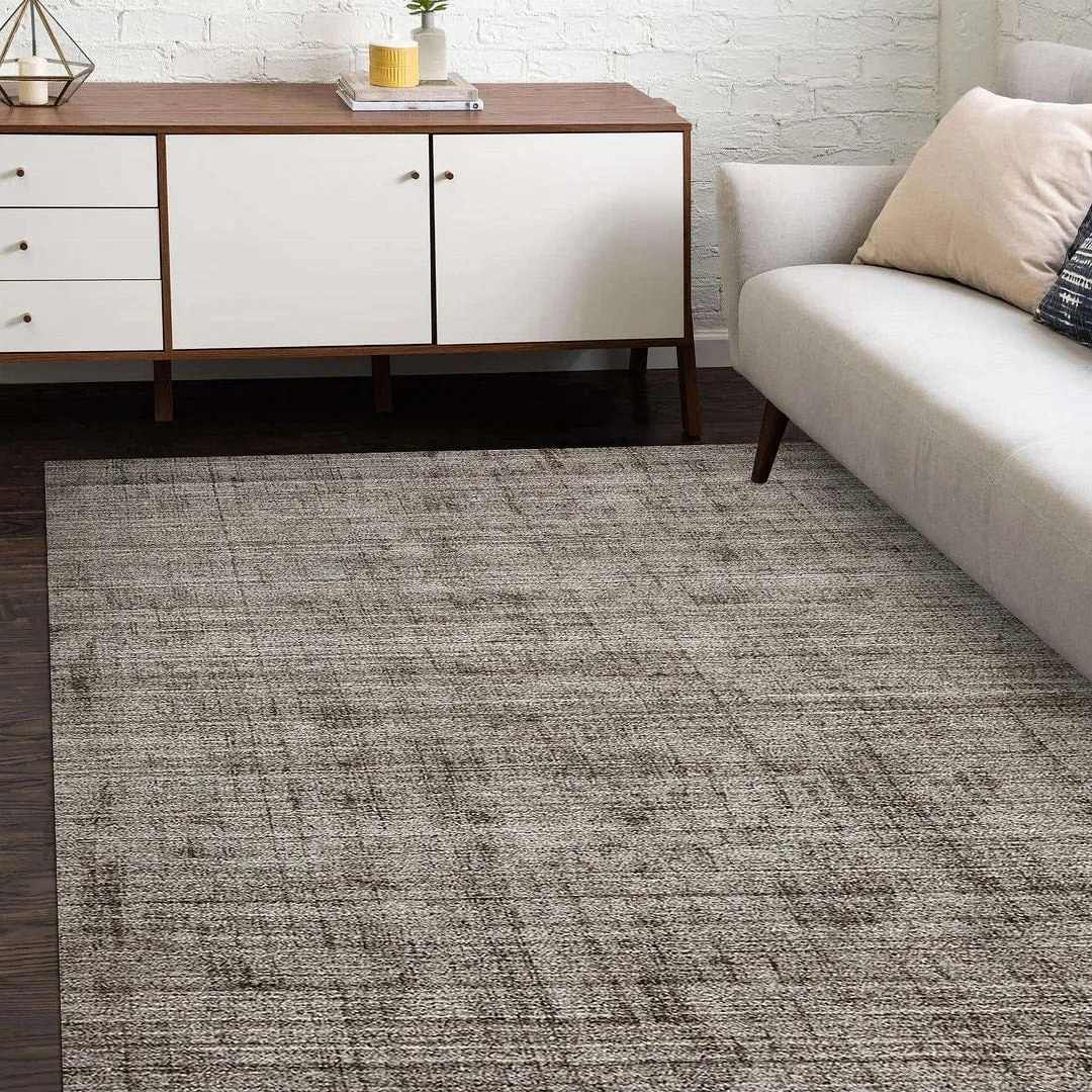 Overton Handmade Modern Contemporary Striped Area Rug