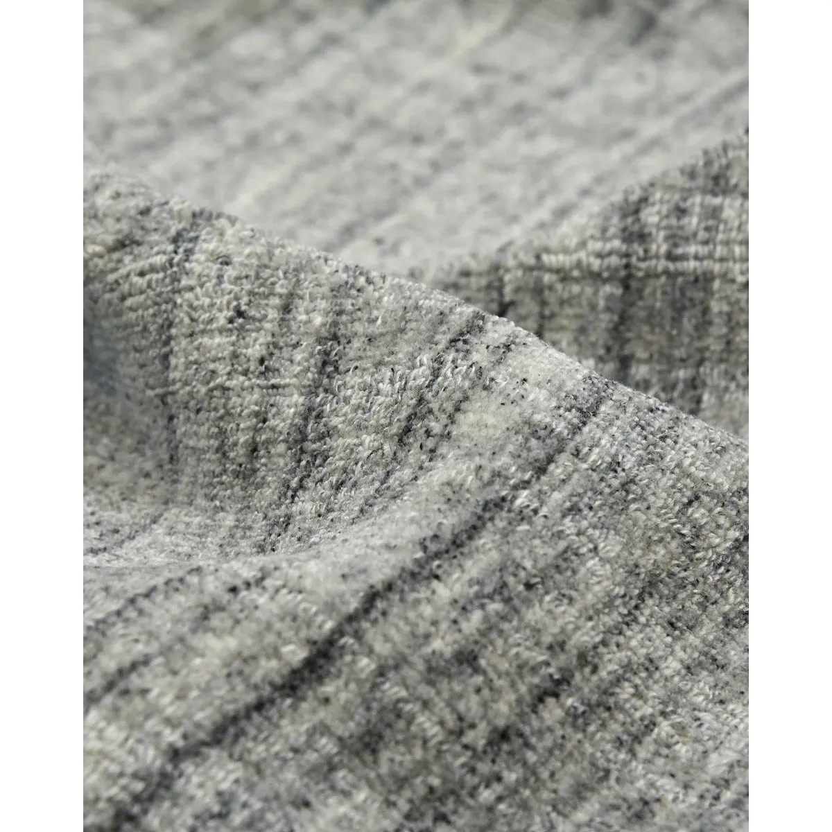 Overton Handmade Modern Contemporary Striped Area Rug