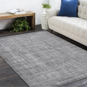 Overton Handmade Modern Contemporary Striped Area Rug